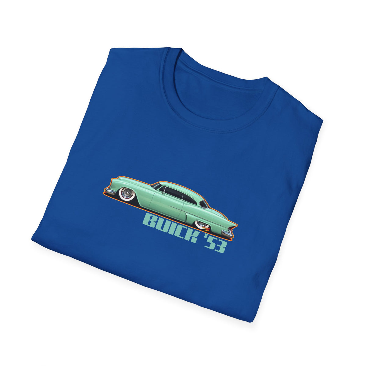 BUICK 1953 Kustom Special Collectible Fireball Art TeeShirt