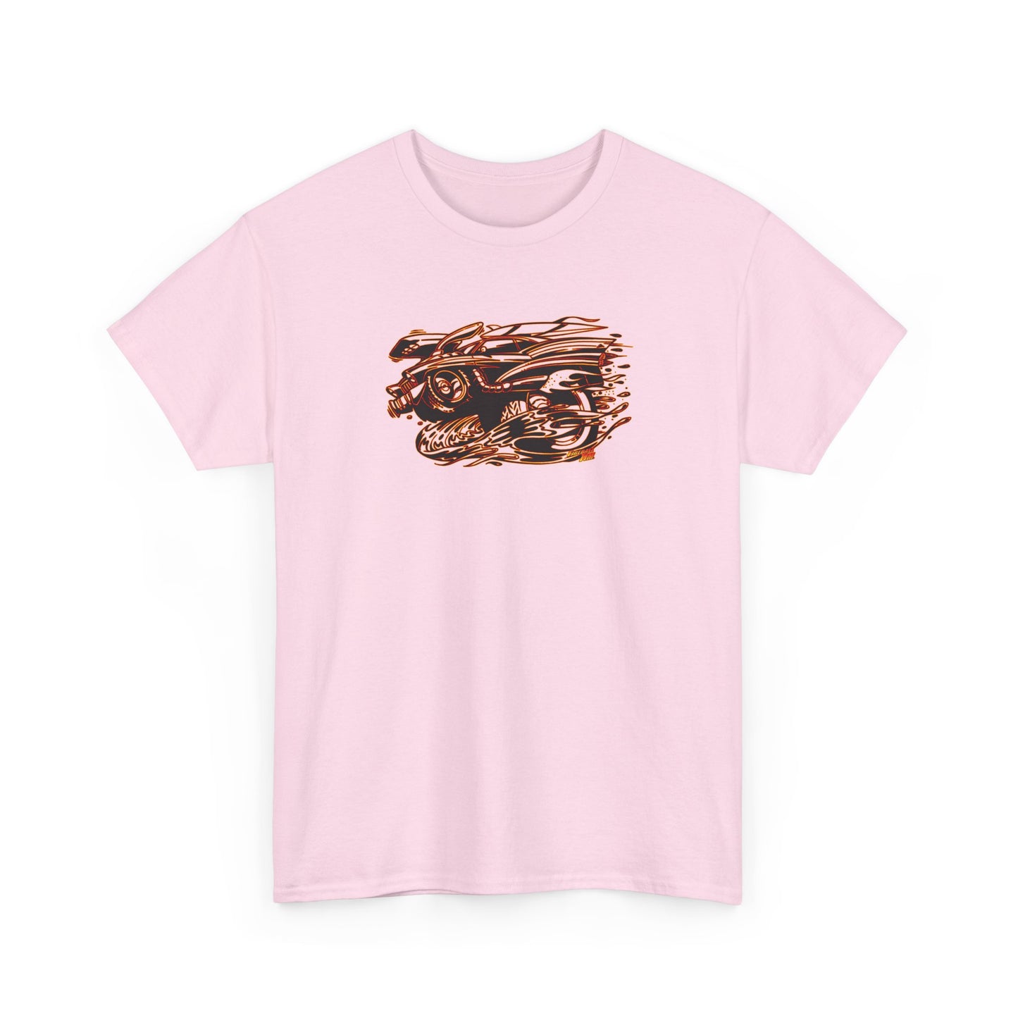 HOT ROD CHEVY Muscle Car Fireball Tee Shirt - Multiple Colors