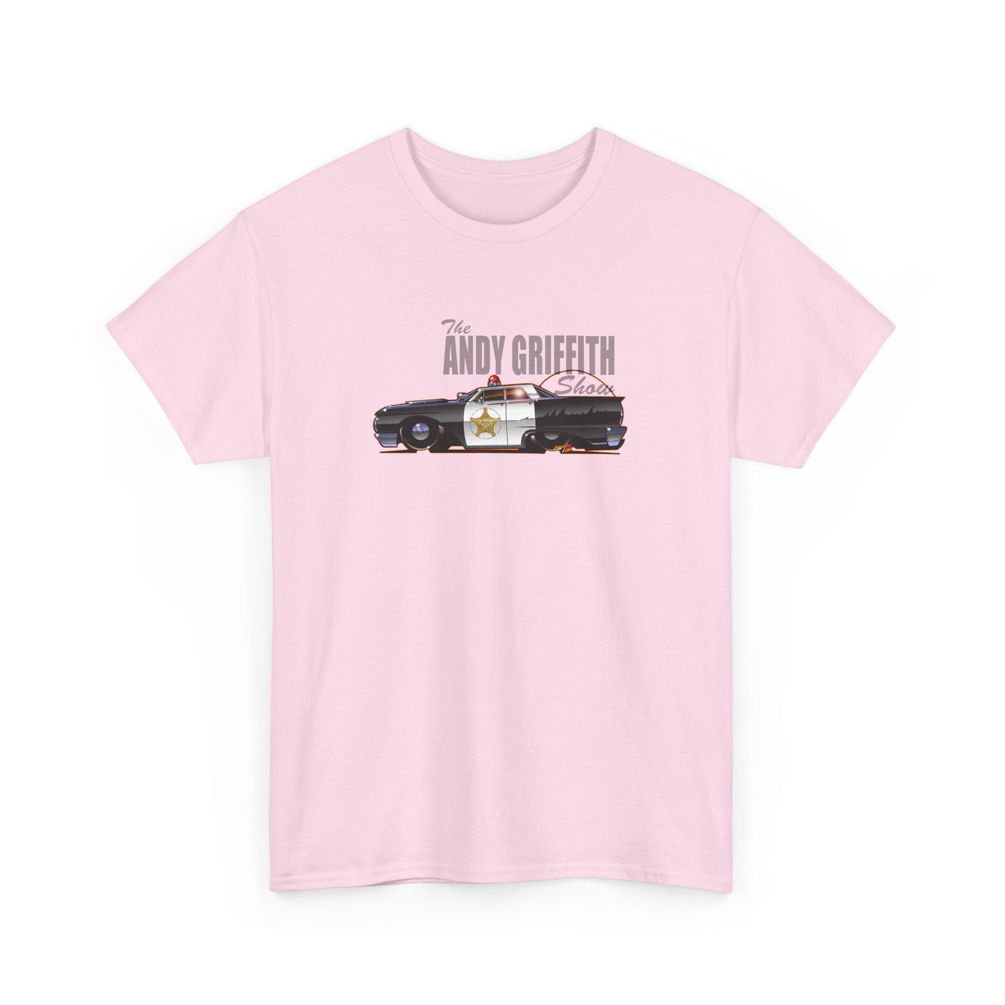 ANDY GRIFFITH SHOW 1963 Ford Galaxie Police Car Tee Shirt 12 Colors