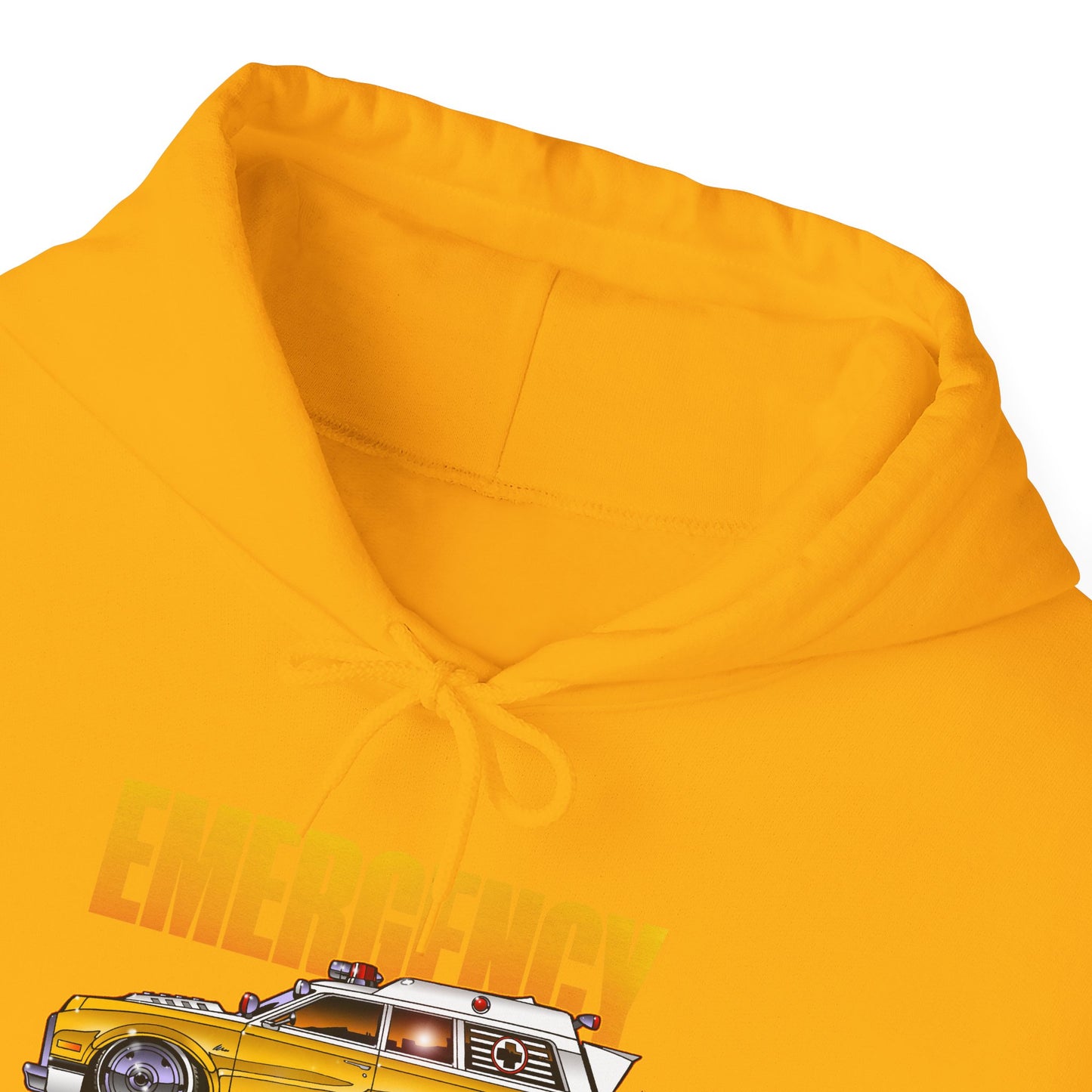 EMERGENCY AMBULANCE TV Show Concept Art Hooded Sweatshirt 9 Colors