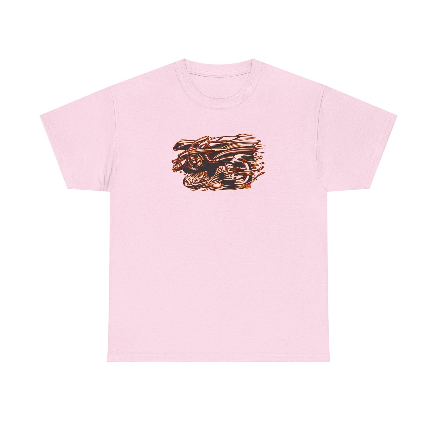HOT ROD CHEVY Muscle Car Fireball Tee Shirt - Multiple Colors