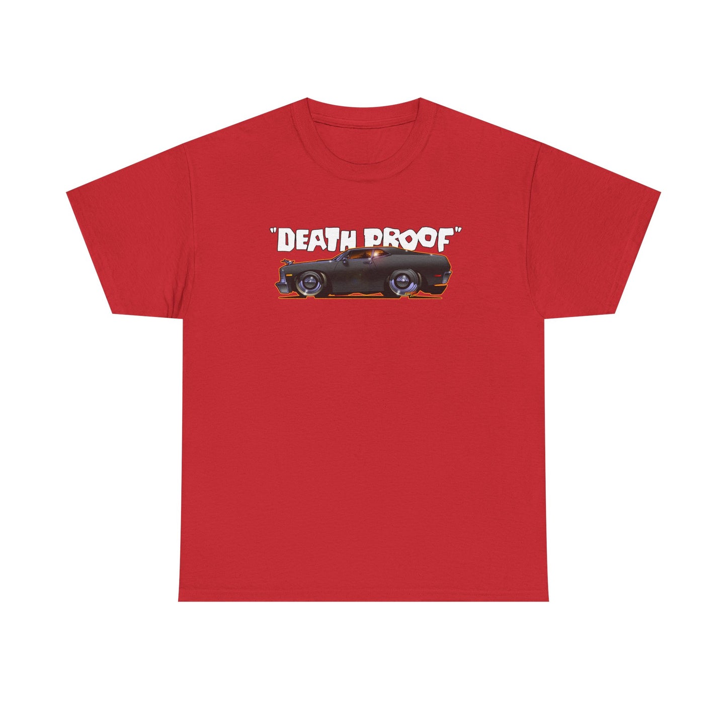 DEATH PROOF 1971 Chevy Nova Movie Car Tee Shirts - Multiple Colors