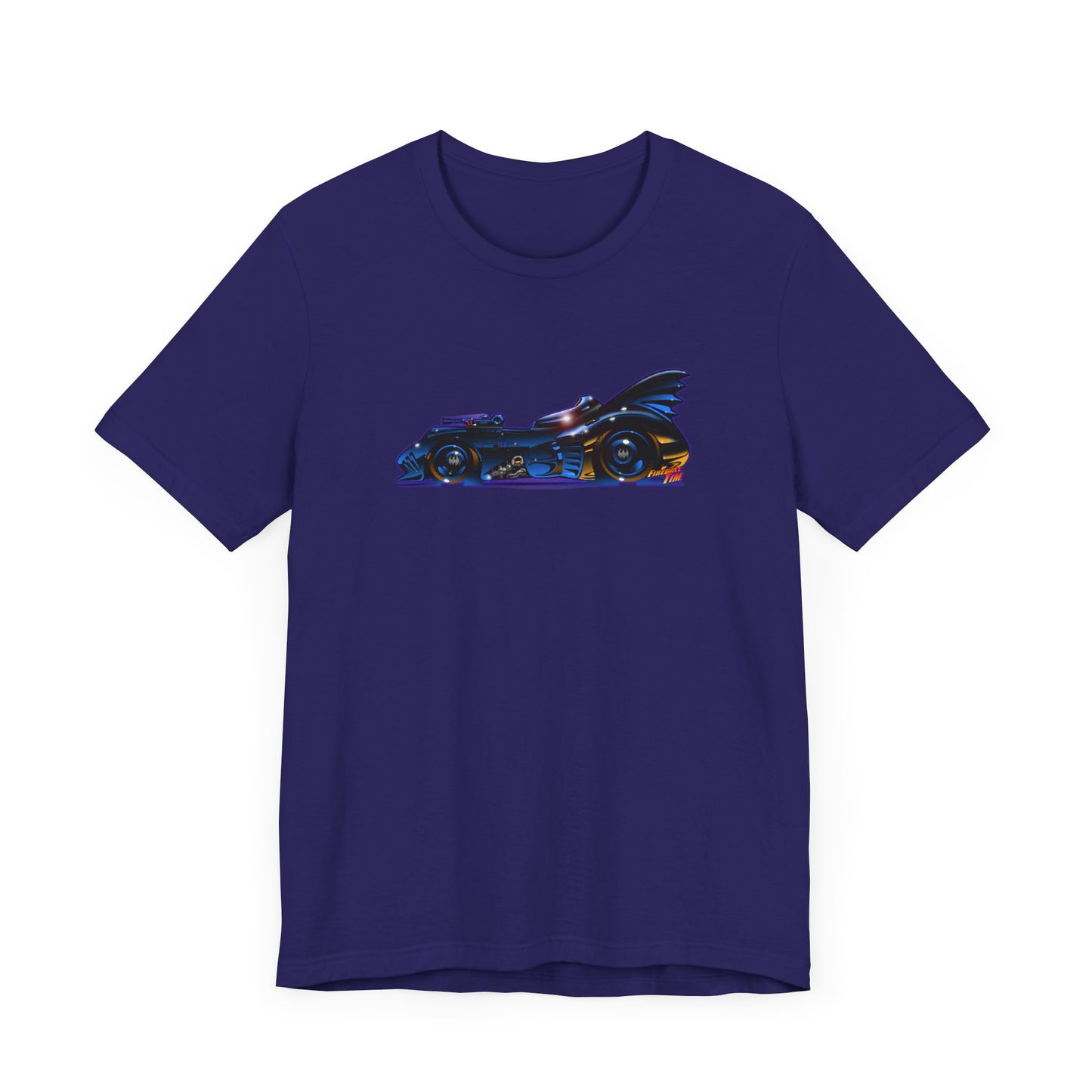 BATMOBILE 1989 BATMAN Concept Art Short Sleeve Tee 10 Colors