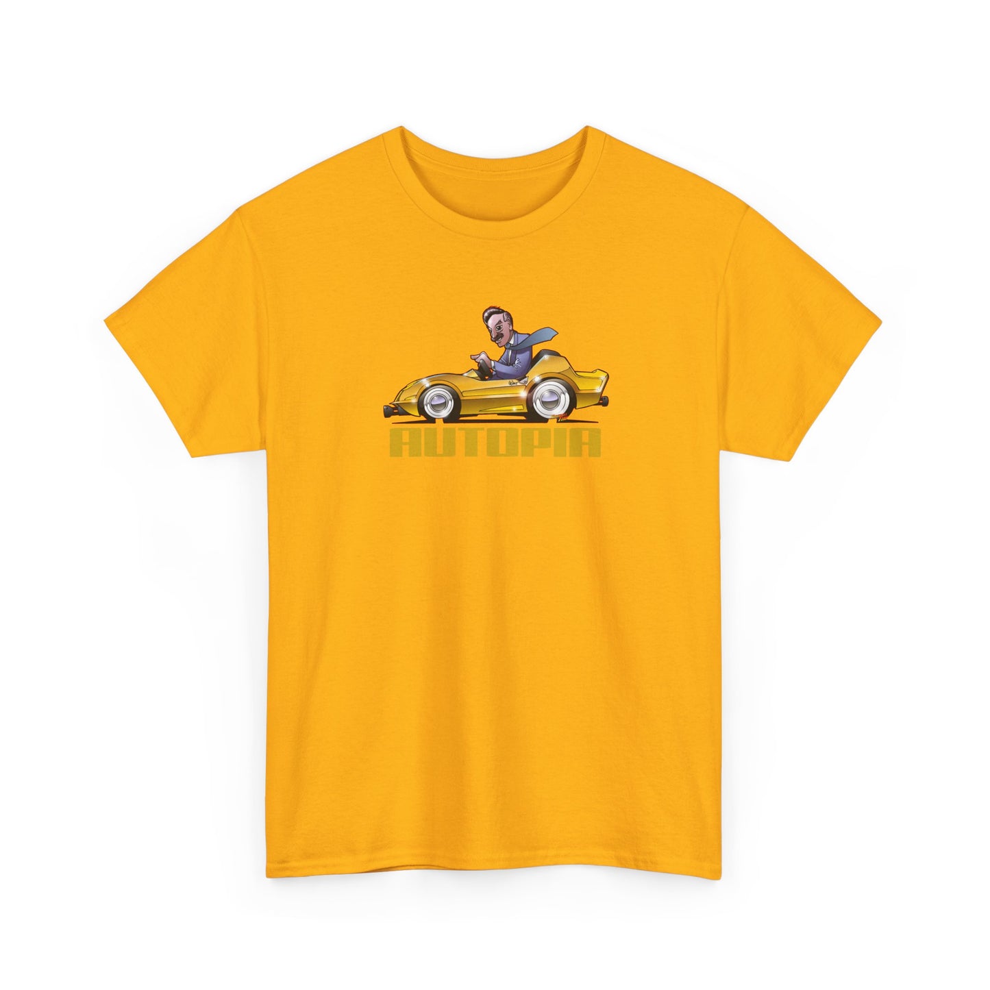 AUTOPIA CLASSIC Walt Disney Fireball Art Tee Shirt - Multiple Colors