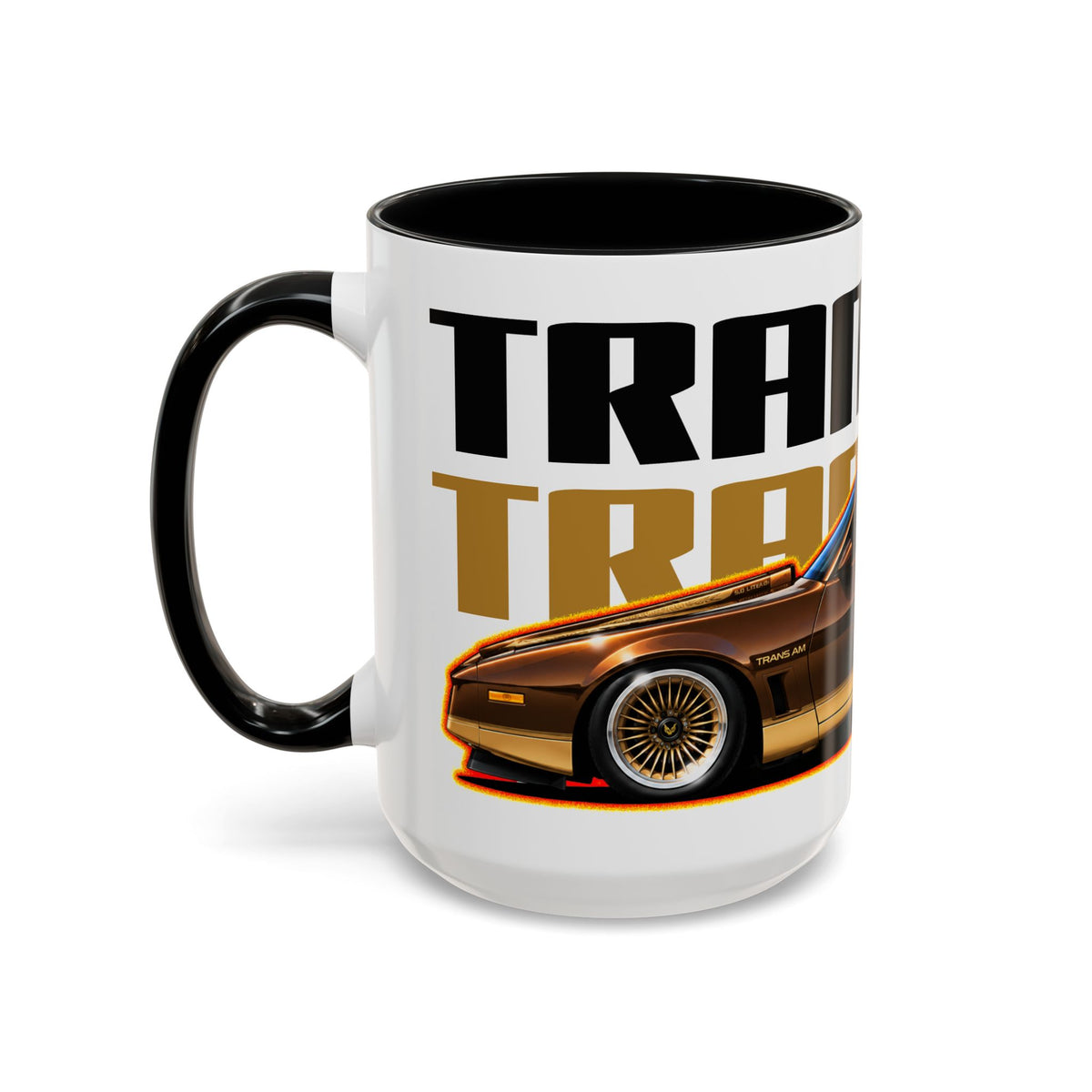 PONTIAC TRANS AM 1984 Collectible Fireball Art Coffee Mug - 2 Sizes
