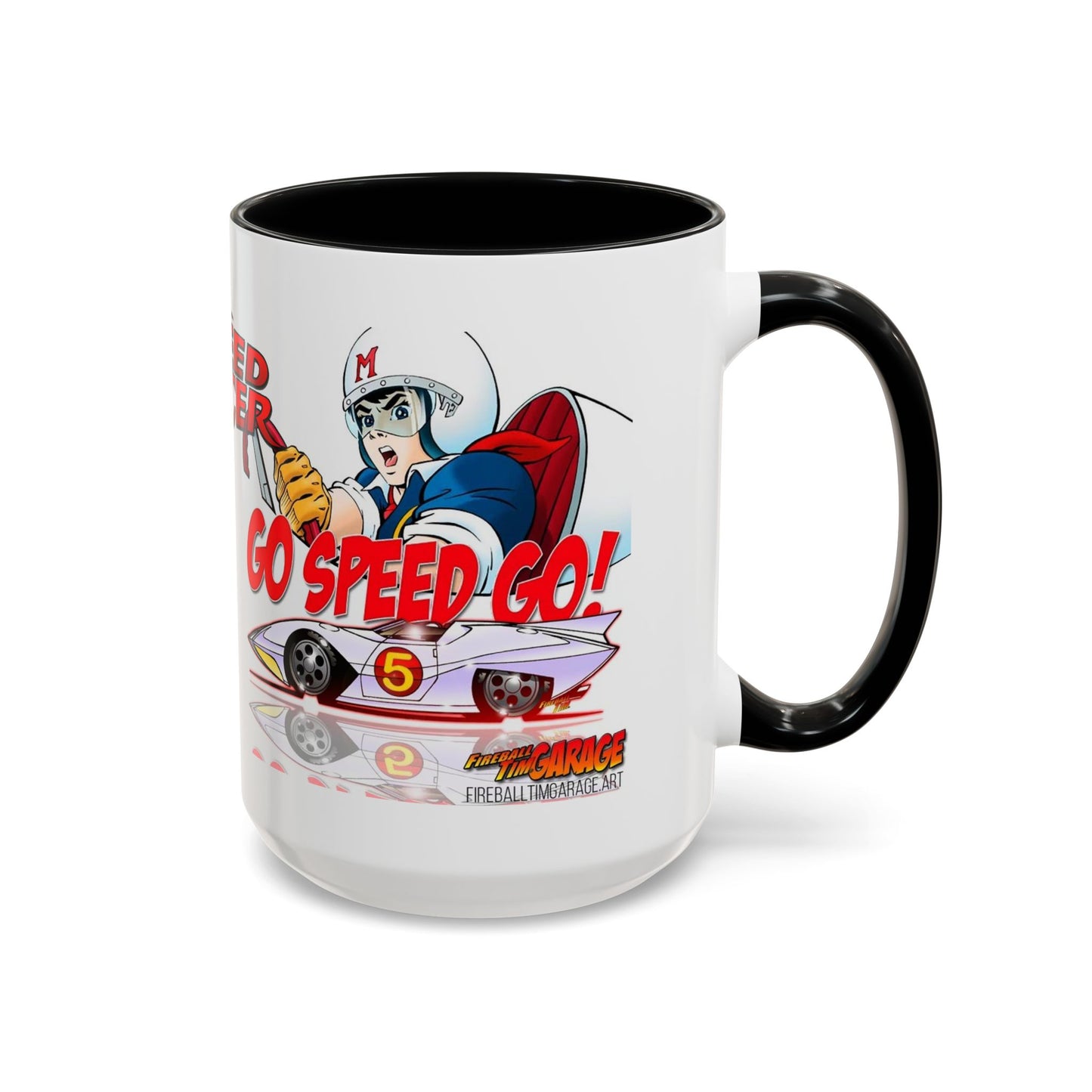 SPEED RACER Cartoon TV Show Garage Coffee Mug 2 Sizes