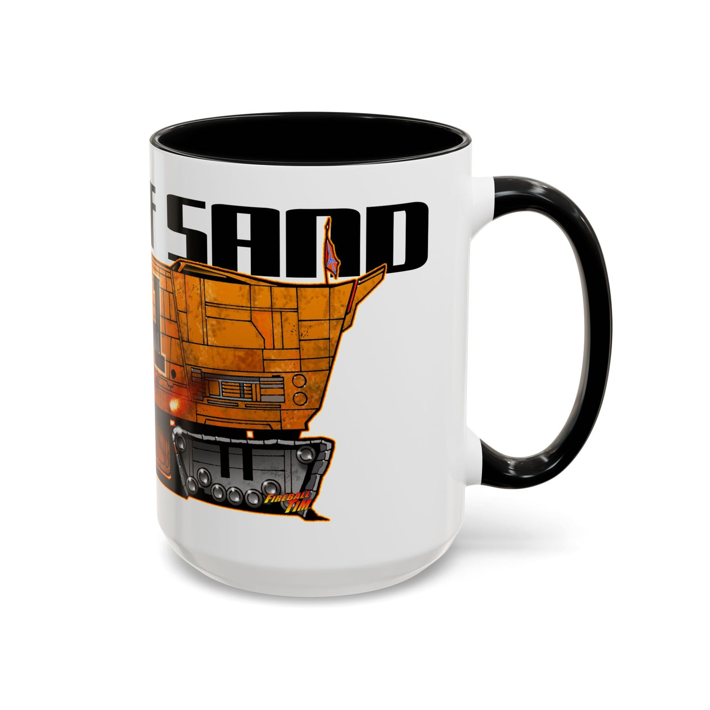 DUKE OF SAND Dukes of Hazzard Sandcrawler Collectible Art Coffee Mug - 2 Sizes