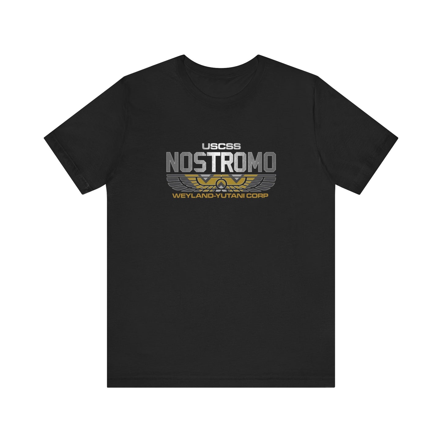 ALIEN MOVIE USCSS NOSTROMO Aliens Yutani Concept Art Short Sleeve Tee 10 Colors