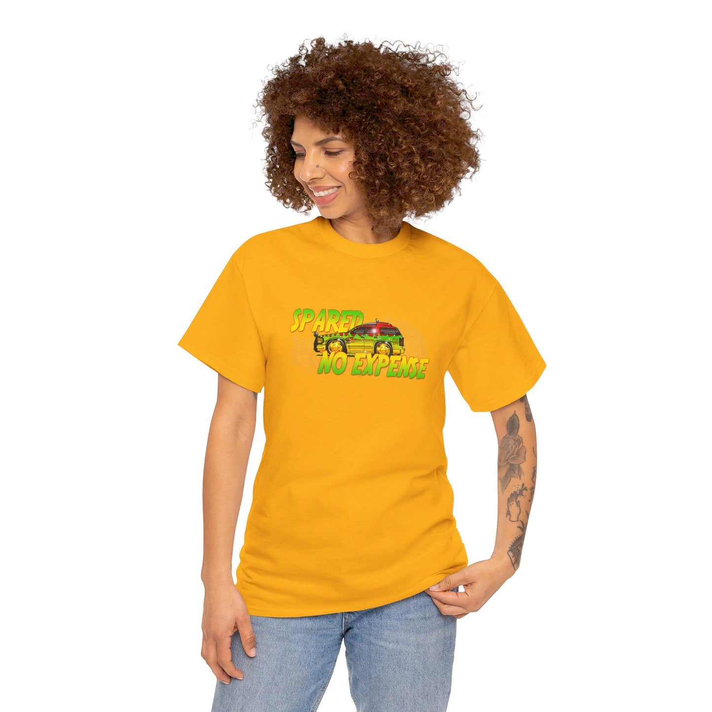 JURASSIC PARK Ford Explorer Concept Art Cotton Tee 12 Colors