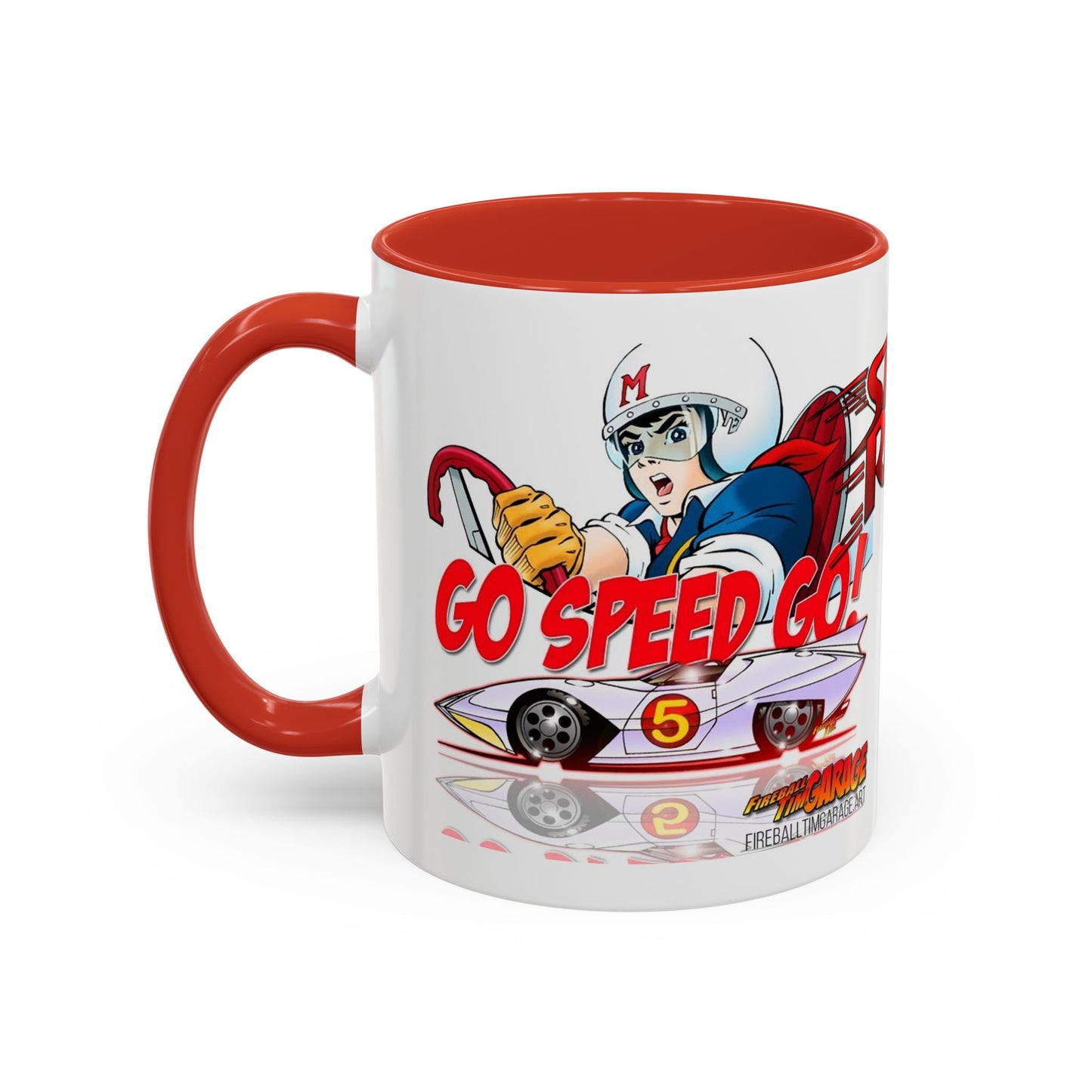 SPEED RACER Cartoon TV Show Garage Coffee Mug 2 Sizes