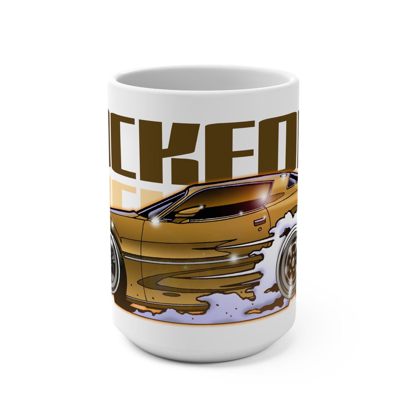 THE ROCKFORD FILES Pontiac Trans Am 15oz Fireball Art Coffee Mug