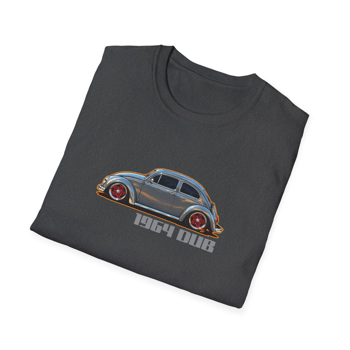 KUSTOM 1964 VW BUG Collectible Fireball Art TeeShirt