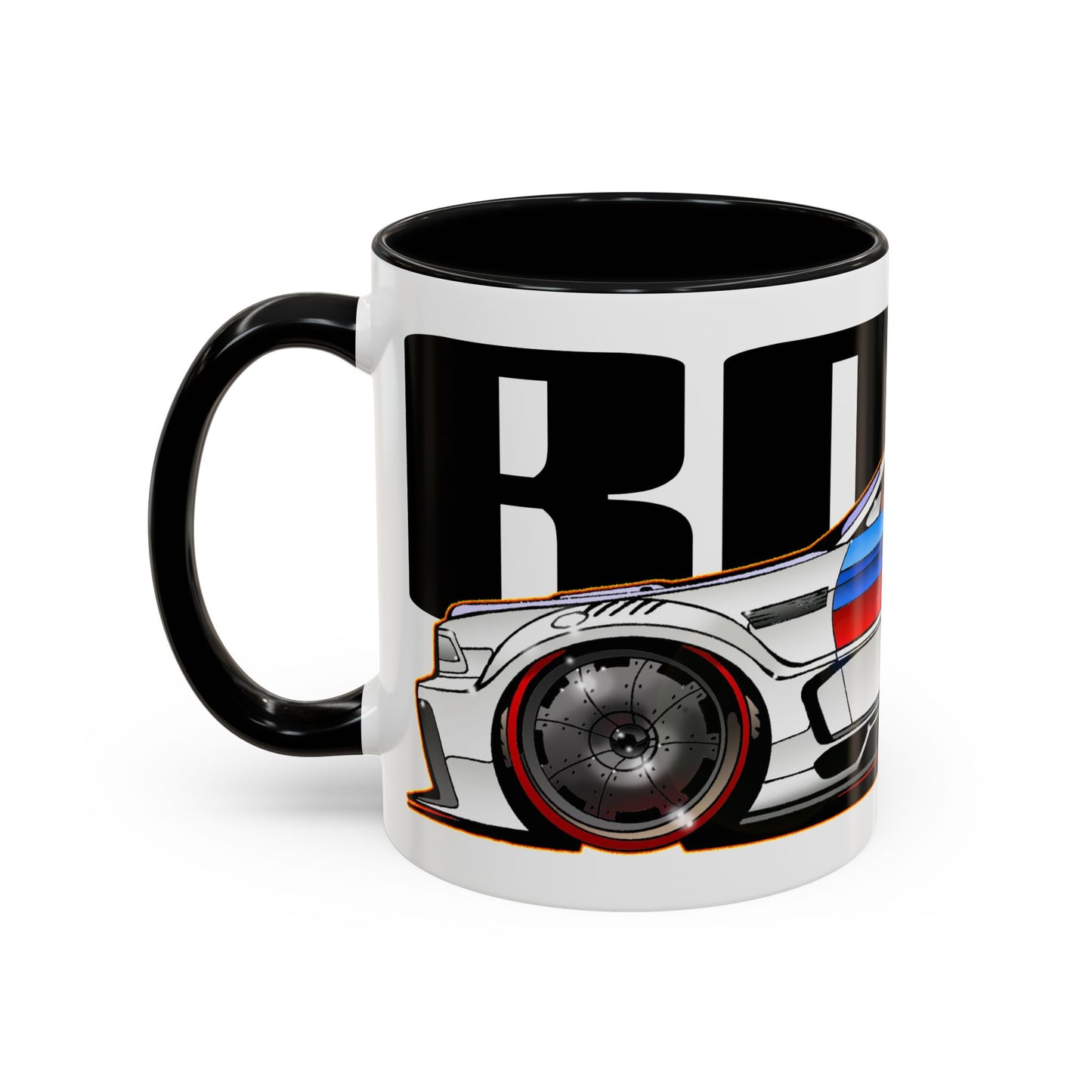 BMW M4 FLOSSMAN WIDEBODY Collectible Art Coffee Mug - 2 Sizes