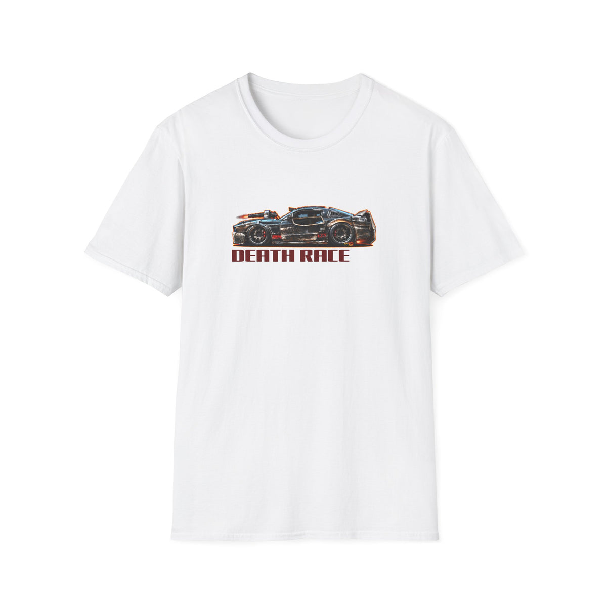 DEATH RACE MUSTANG Collectible Fireball Art TeeShirt