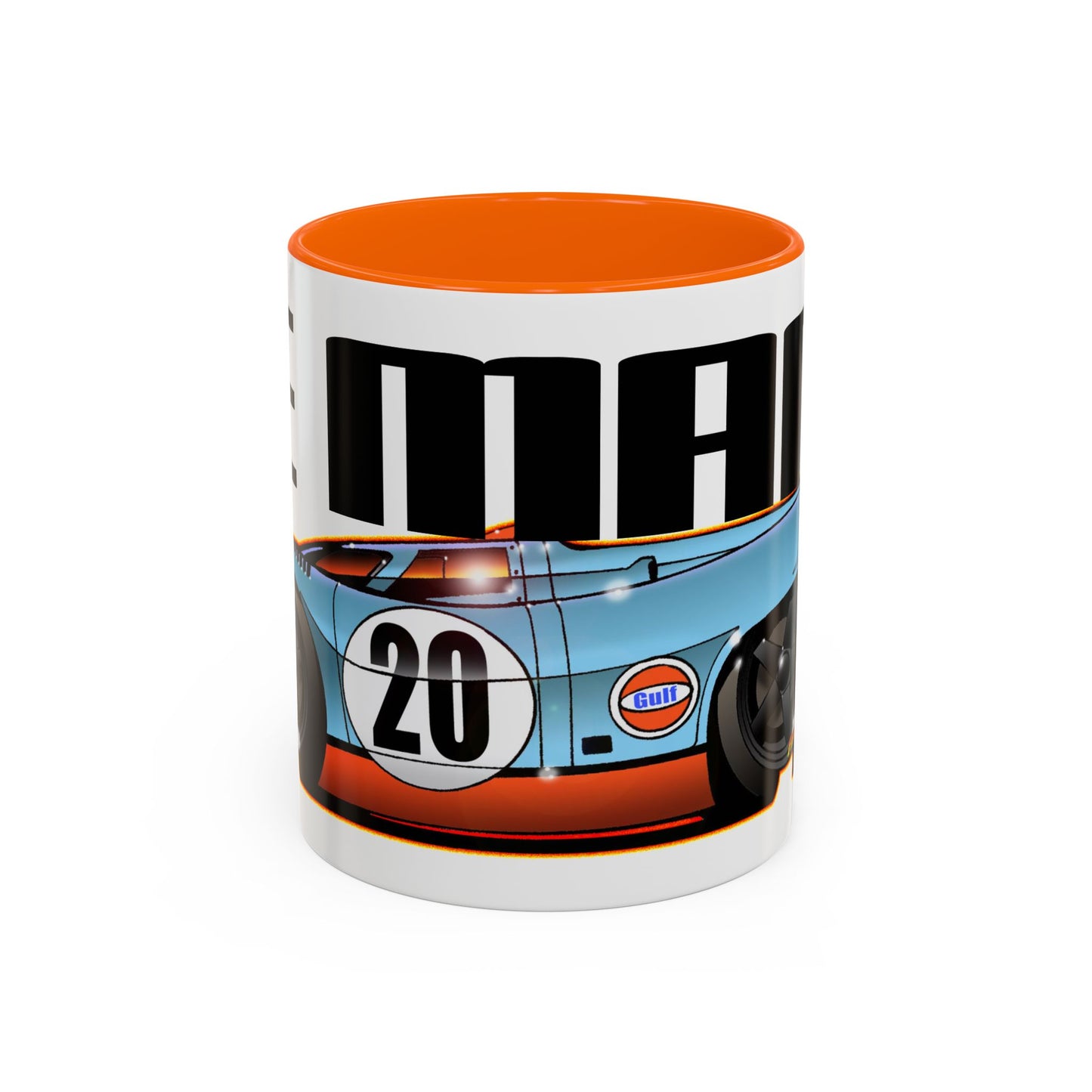 LE MANS Steve McQueen Porsche 917K Collectible Fireball Art Coffee Mug - 2 Sizes