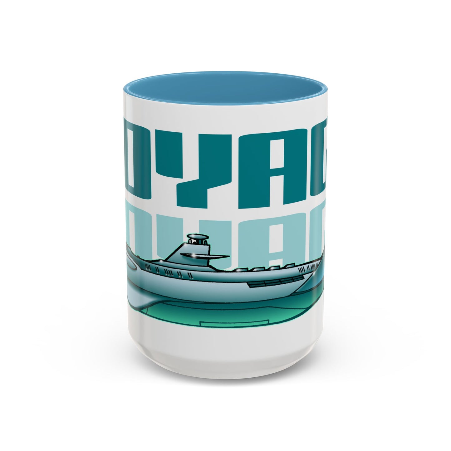 VOYAGE TO THE BOTTOM OF THE SEA Fireball Art Collectible Coffee Mug - 2 Sizes