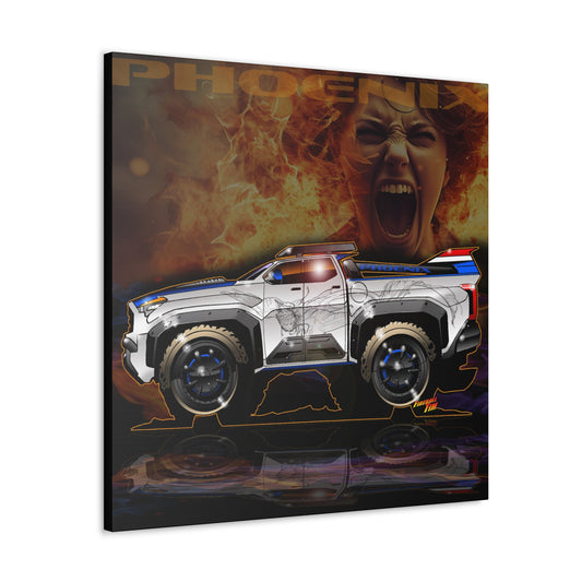 TOYOTA TACOMA PHOENIX Sema Project Concept Art Canvas MASTERPRINT 3 Sizes