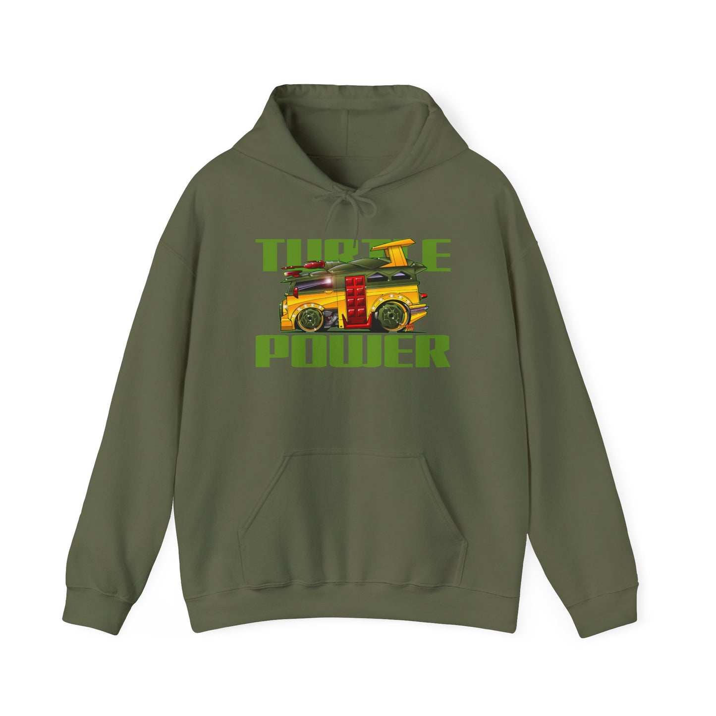 TEENAGE MUTANT NINJA TURTLE VAN Turtle Power Hooded Sweatshirt - 3 Colors