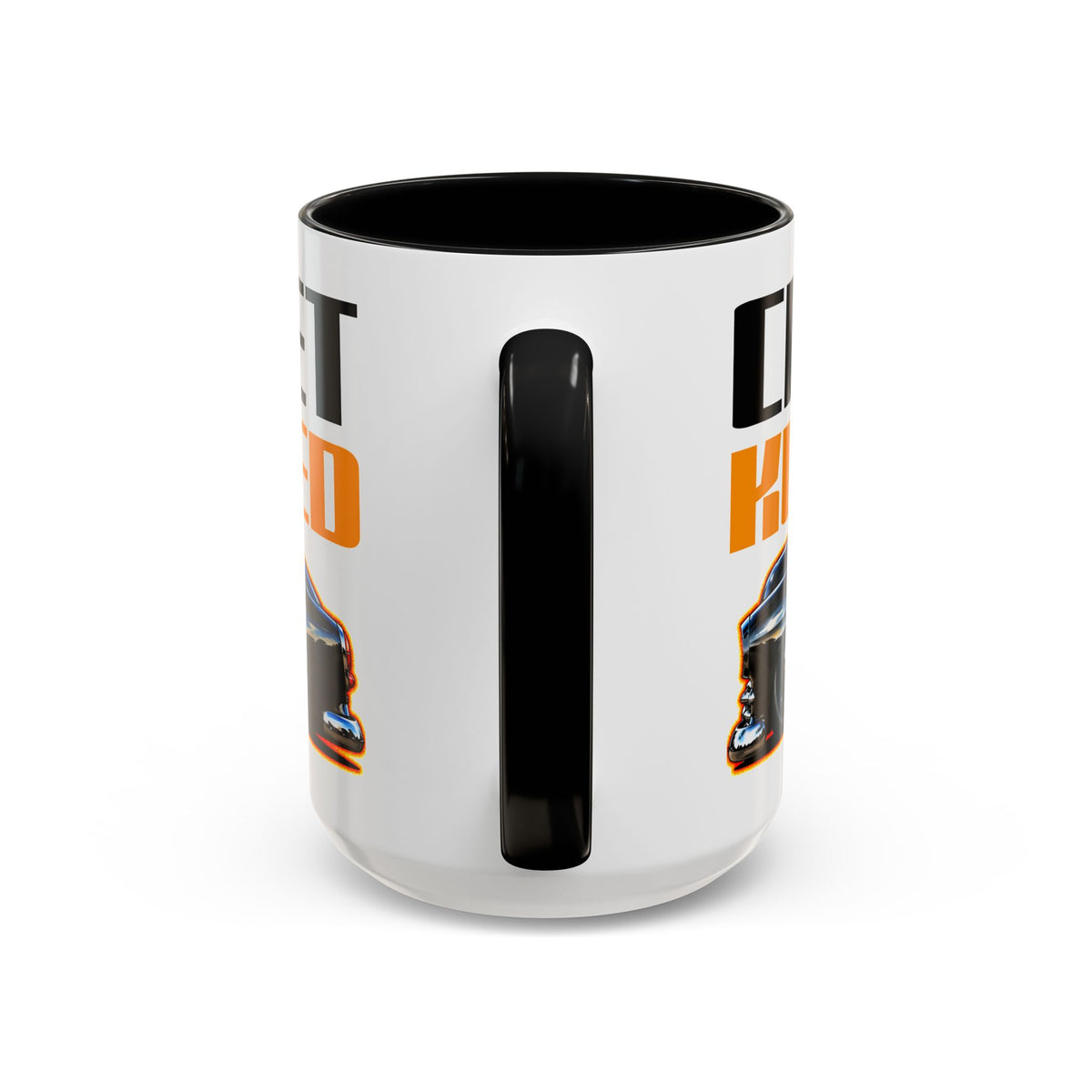 CHEVROLET KUSTOM SLED Classic Car Collectible Fireball Art Coffee Mug - 2 Sizes