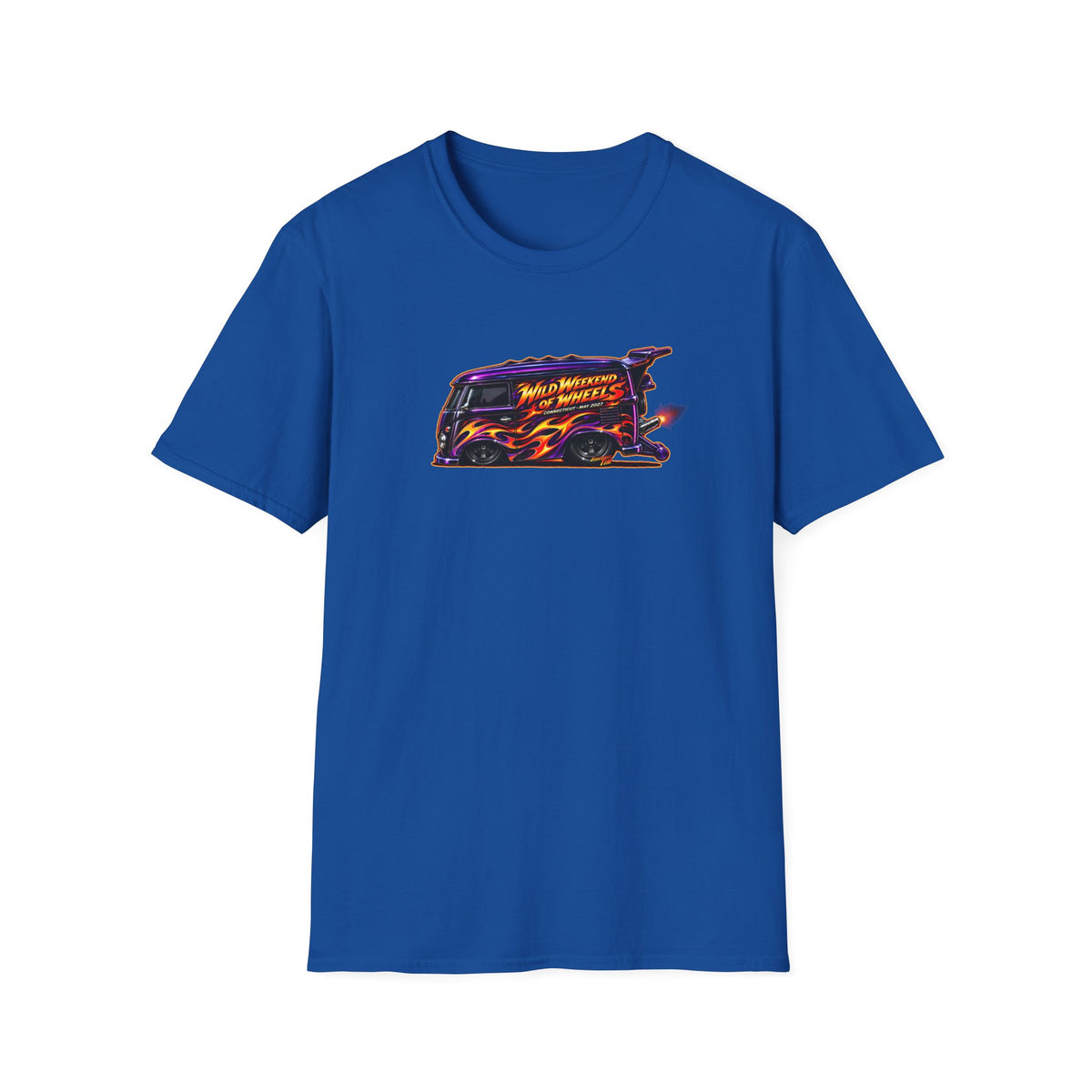 HOT WHEELS Kombi Bus Collectible Fireball Art TeeShirt