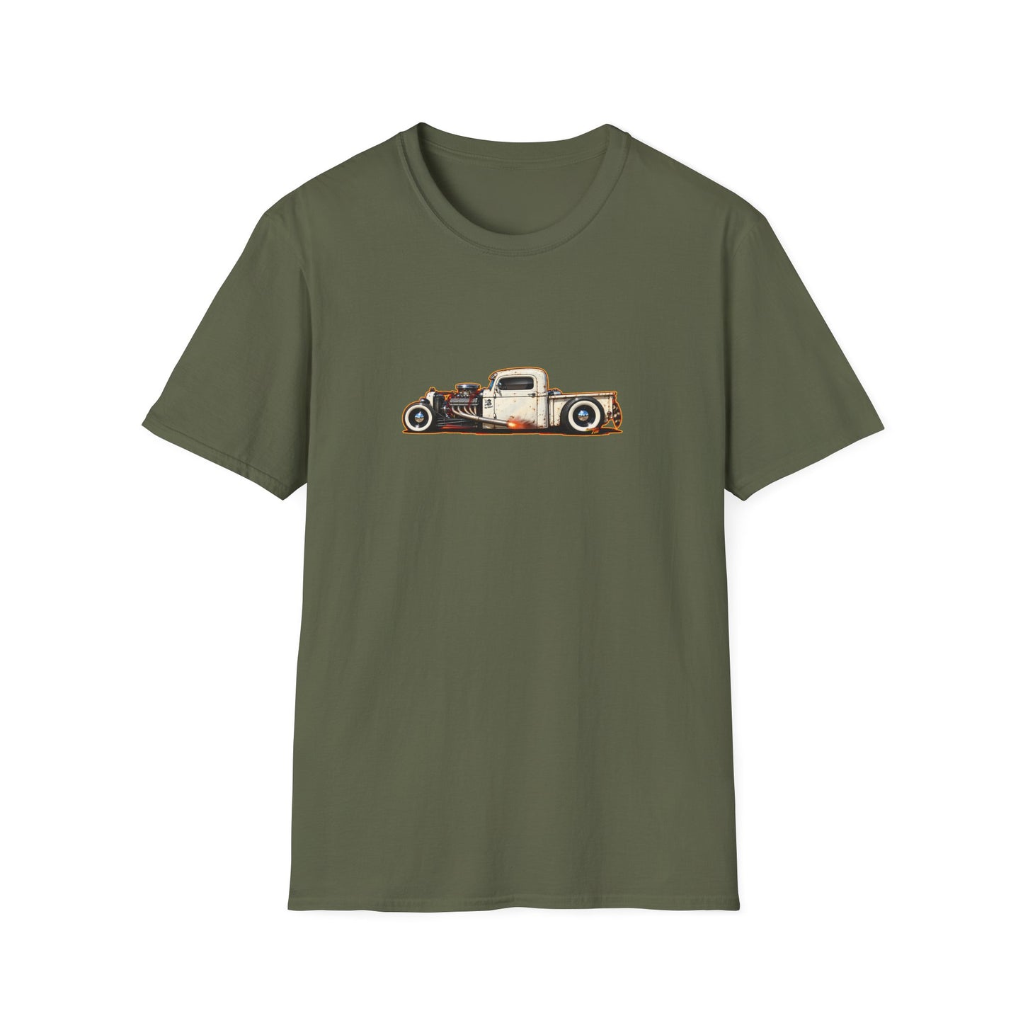 OUTLAW 150 Hot Rod Rat Rod Collectible Fireball Tee Shirt