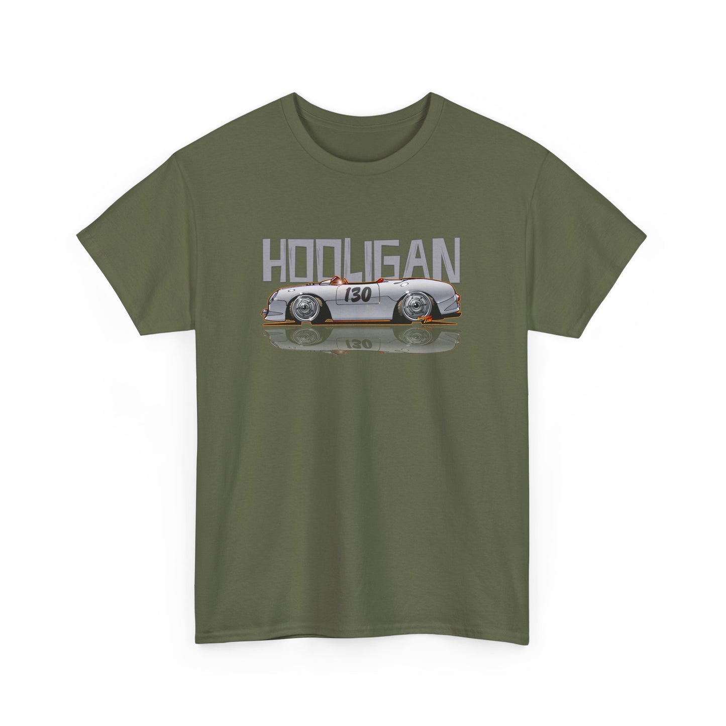 JAMES DEAN PORSCHE 550 Spyder Concept Art Hooligan Cotton Tee 10 Colors