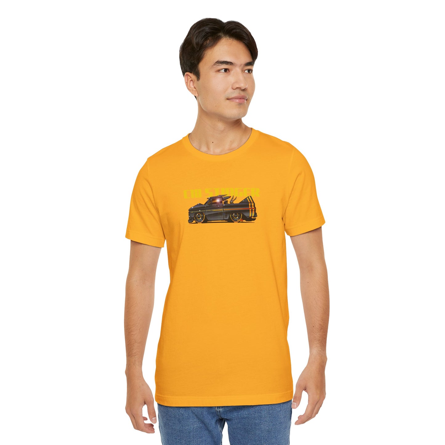 CHEVROLET C10 1960 Stinger Pickup Truck Custom Short Sleeve Tee 8 Colors
