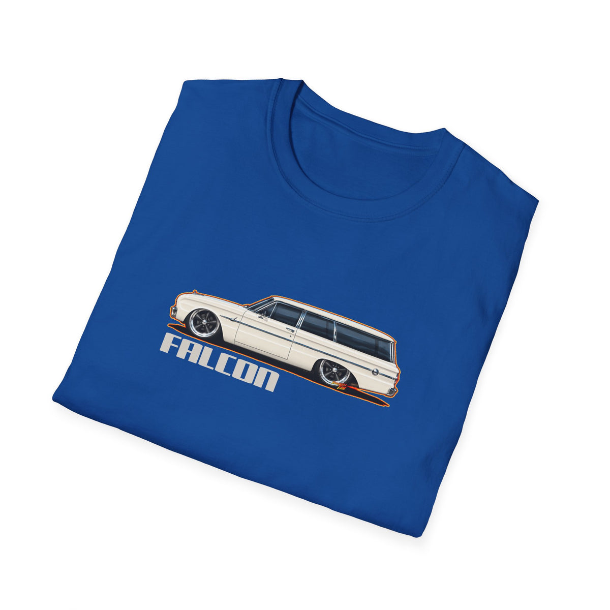 FORD FALCON WAGON Collectible Fireball Art TeeShirt