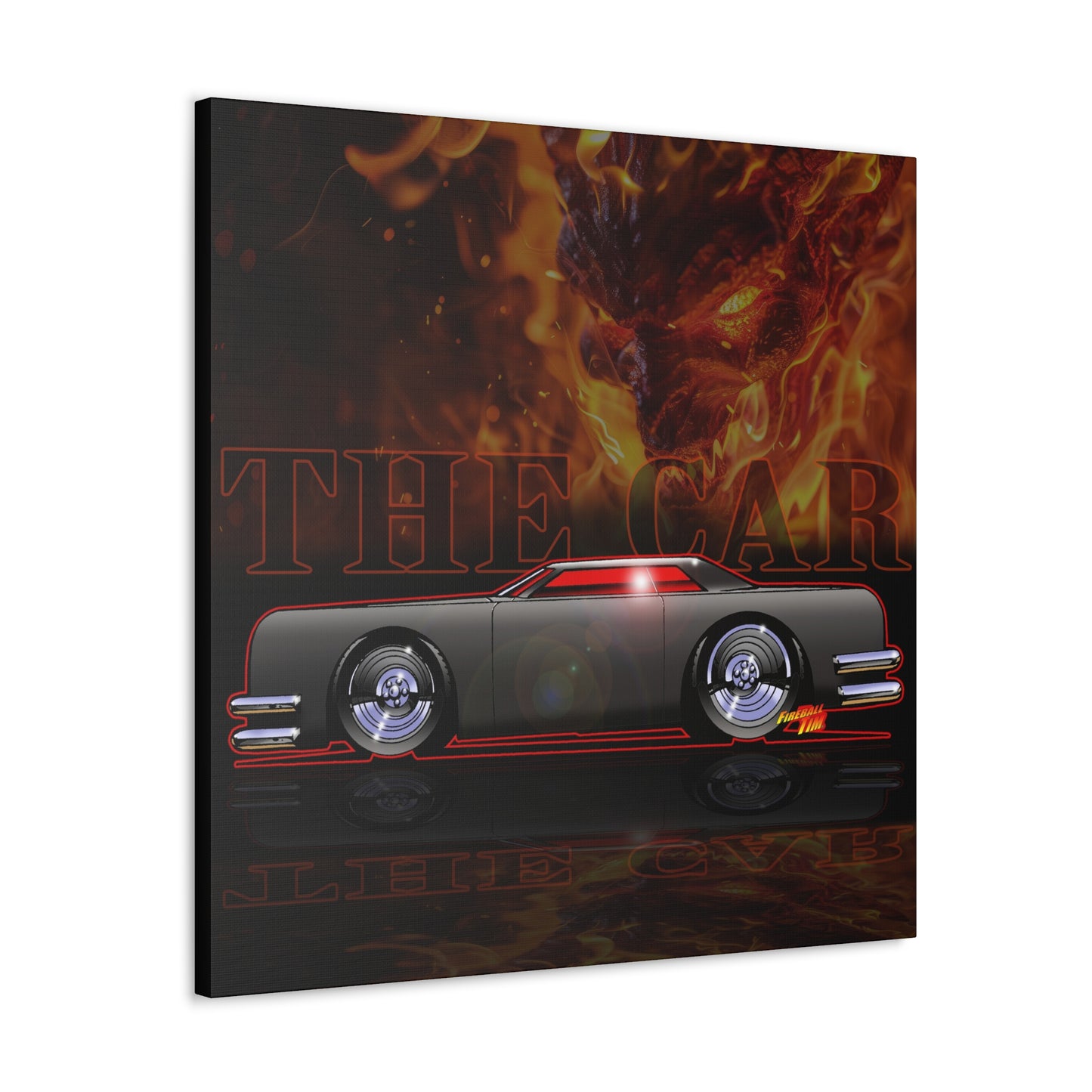 THE CAR Concept Art Canvas MASTERPRINT 3 Sizes