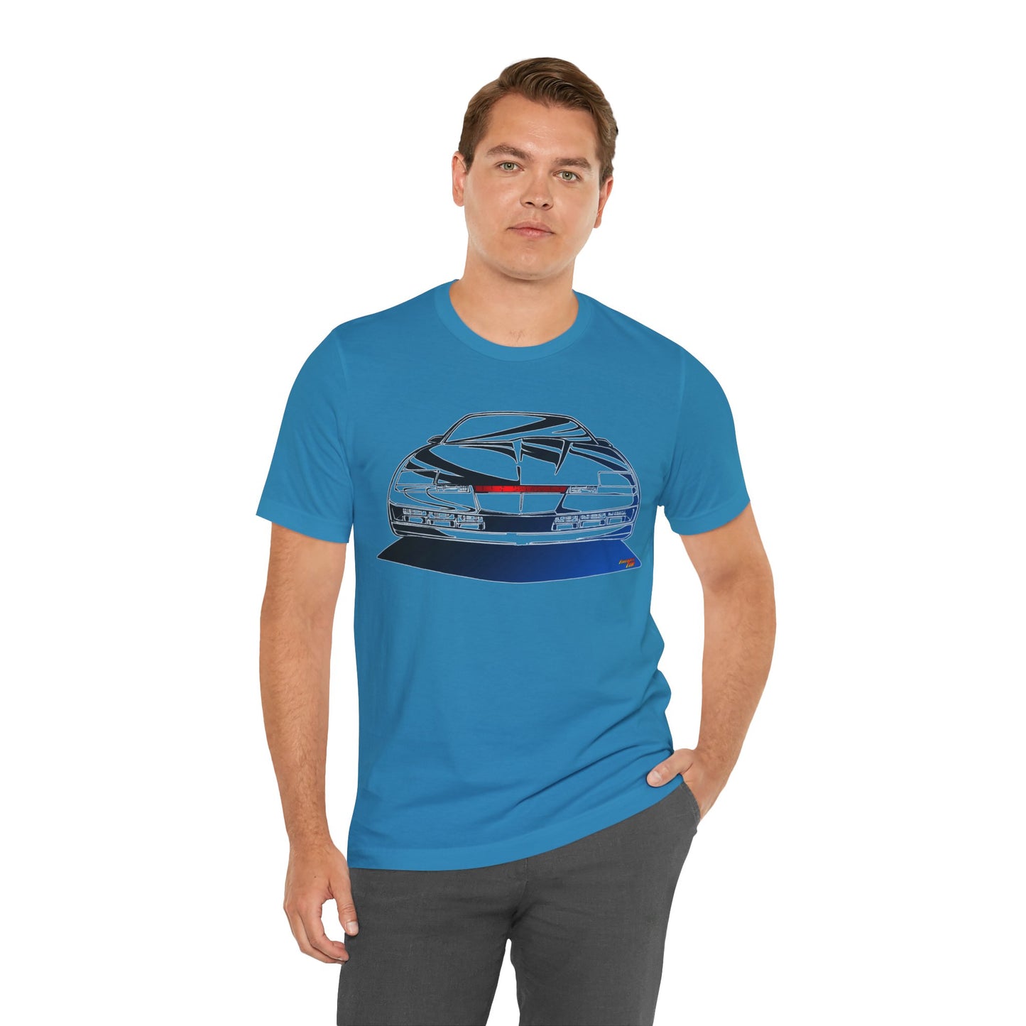 KNIGHT RIDER KITT TV Show Pontiac Firebird Unisex Short Sleeve Tee 11 Colors