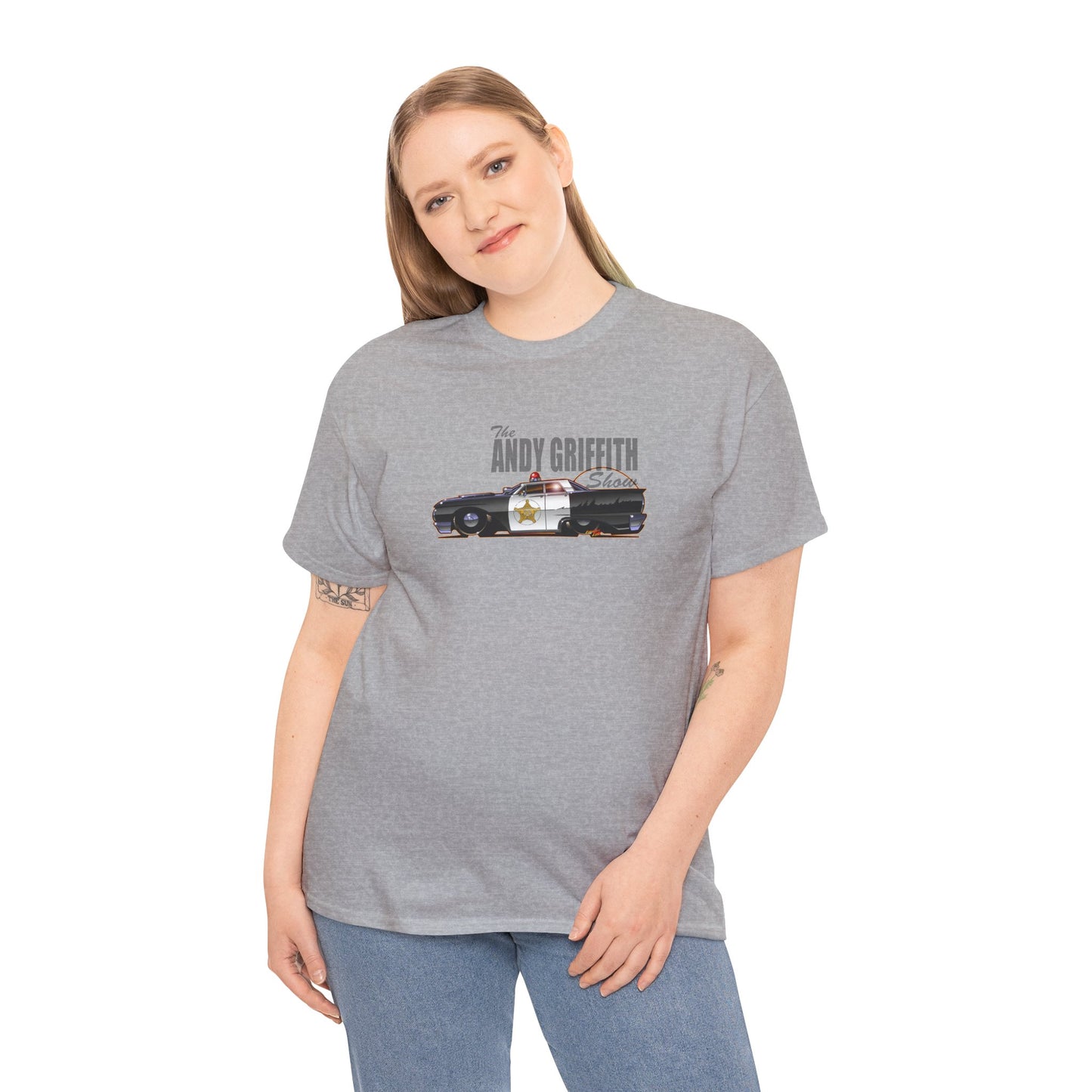 ANDY GRIFFITH SHOW 1963 Ford Galaxie Police Car Tee Shirt 12 Colors