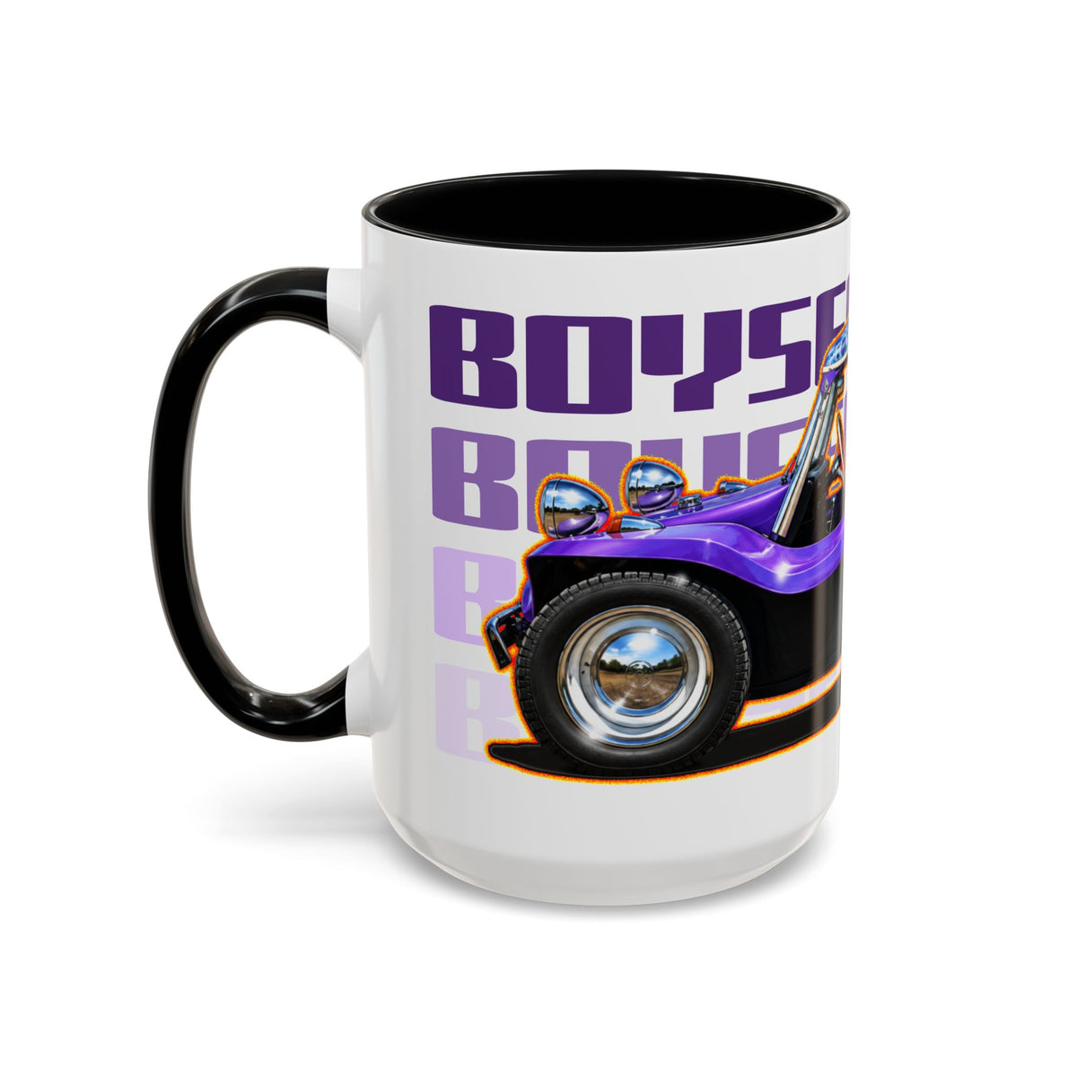 DUNE BUGGY BOYSENBERRY Collectible Fireball Art Coffee Mug - 2 Sizes