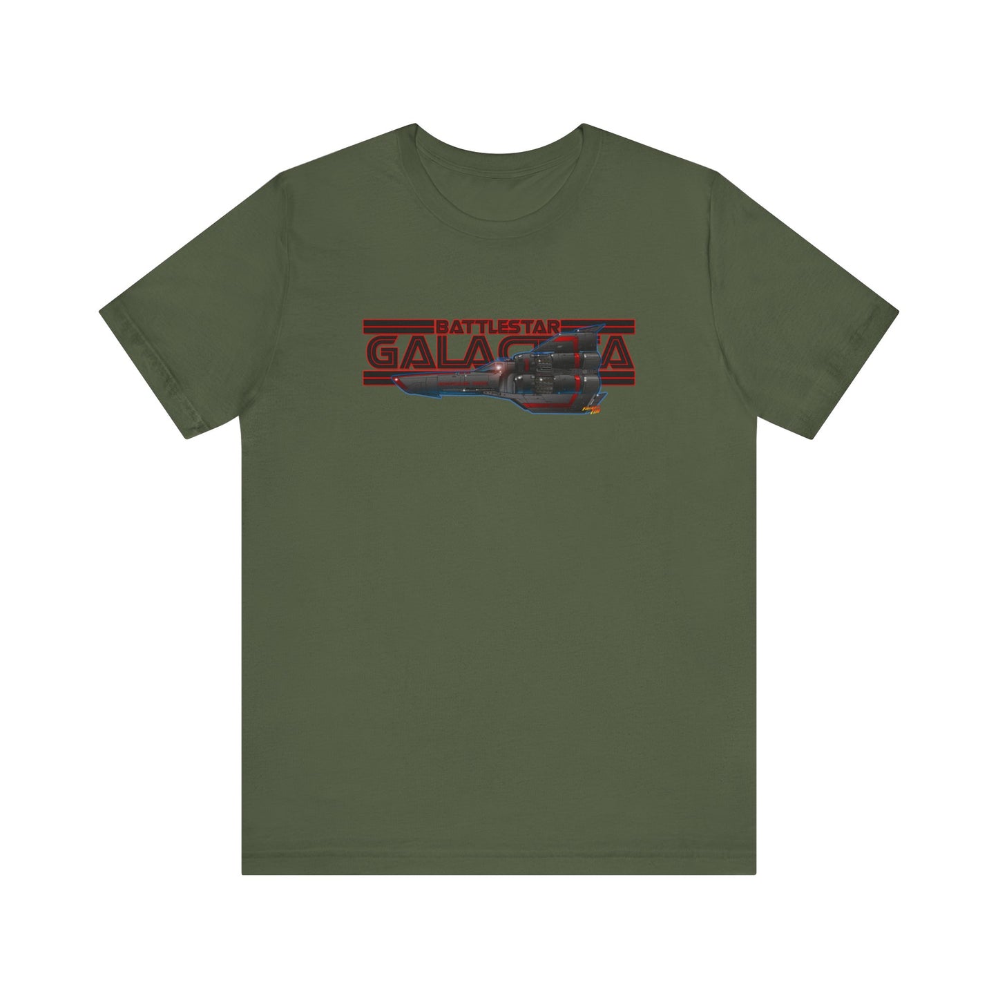 BATTLESTAR GALACTICA Viper Concept Art Logo Short Sleeve Tee 13 Colors