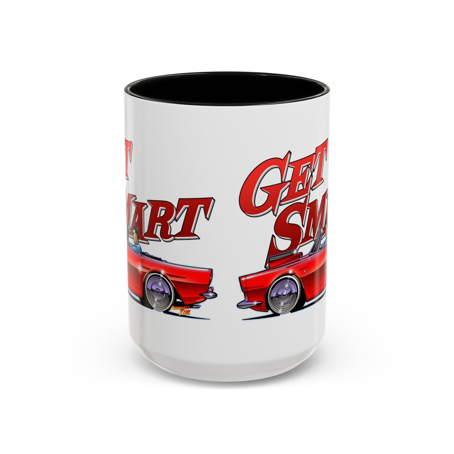 GET SMART TV Show 1965 Sunbeam Tiger Concept Art Coffee Mug 11 & 15oz