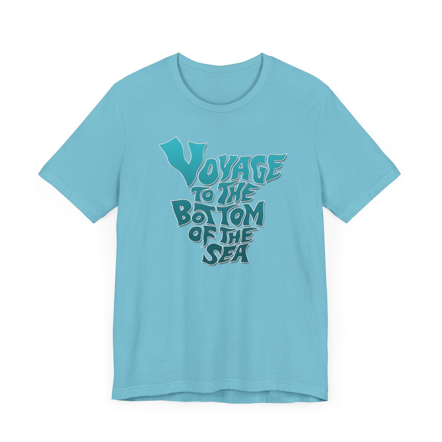 VOYAGE TO THE BOTTOM OF THE SEA Unisex Short Sleeve Tee 8 Colors