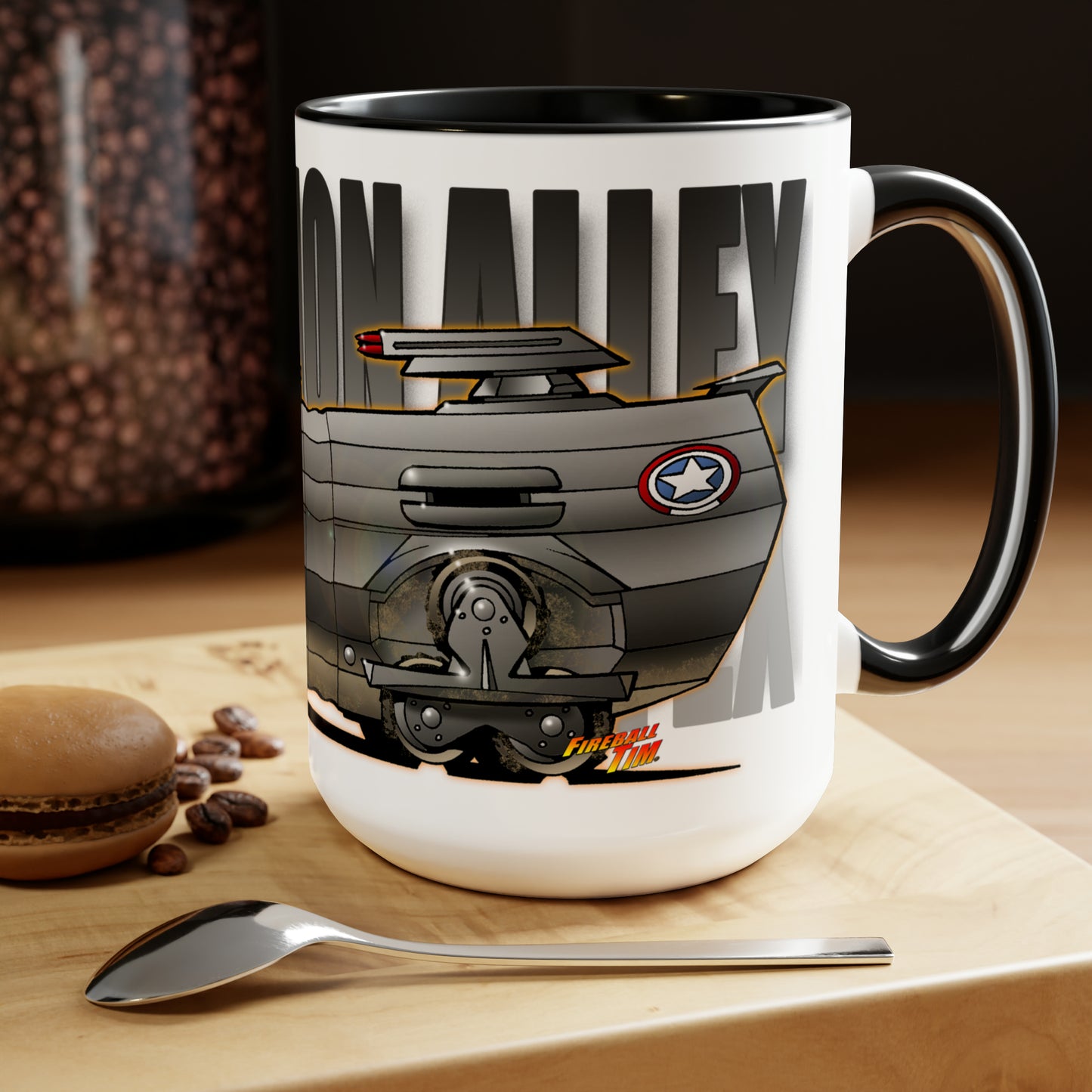 DAMNATION ALLEY LANDMASTER Movie Car Coffee Mug 15oz