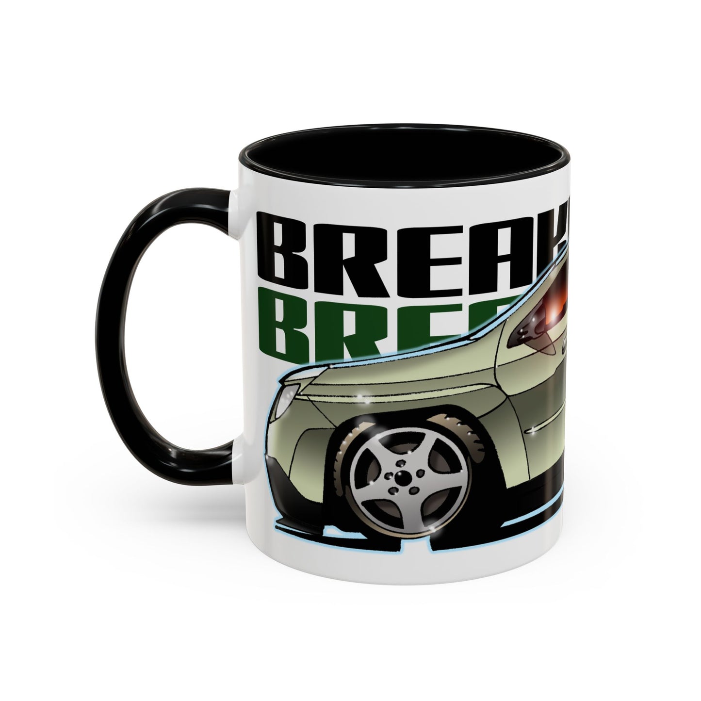 BREAKING BAD Pontiac Aztek Collectible Fireball Art Coffee Mug - 2 Sizes