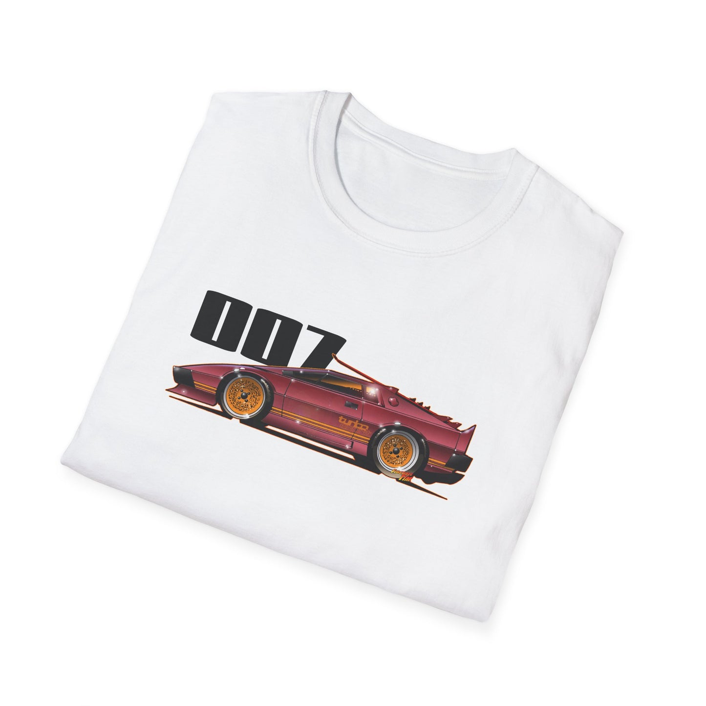 LOTUS ESPRIT TURBO For Your Eyes Only 007 James Bond Softstyle T-Shirt - 9 Colors
