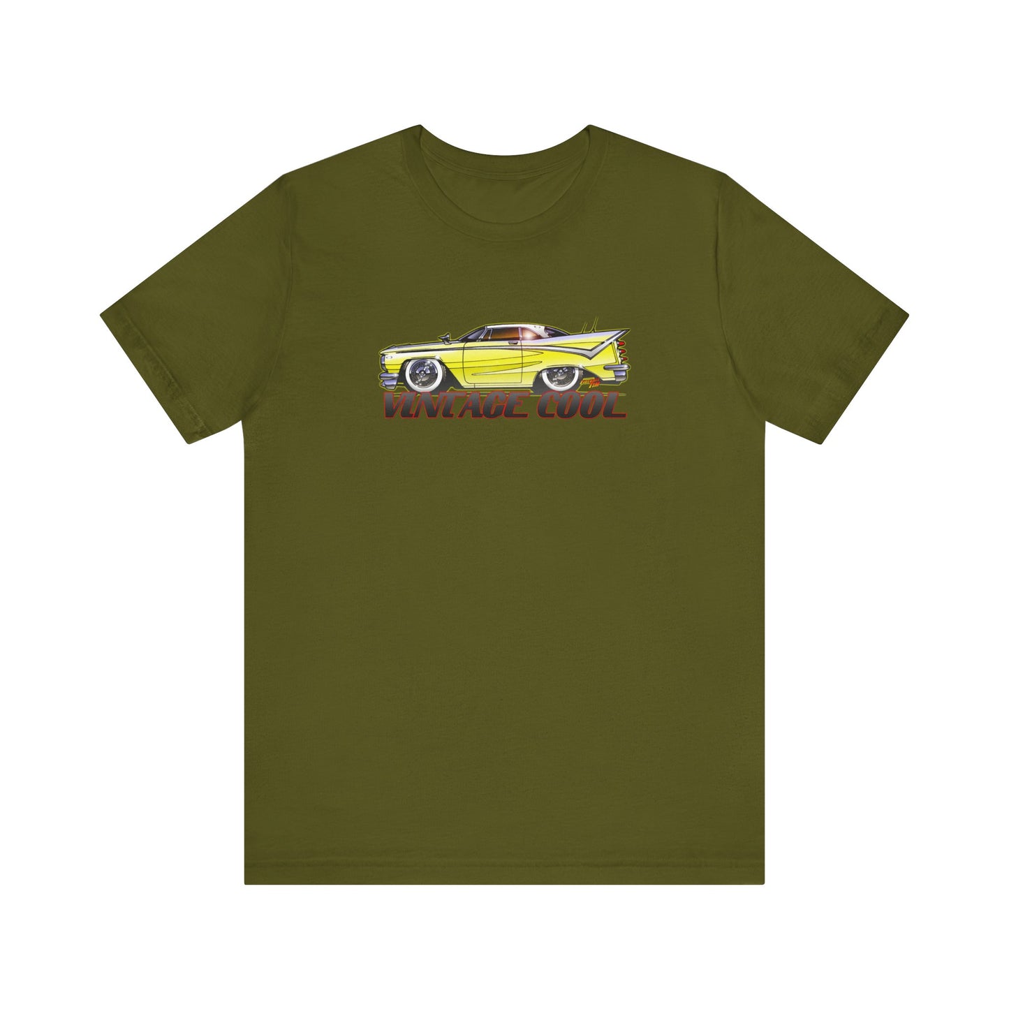 DESOTO FIREFLITE 1959 Vintage Cool Concept Art Short Sleeve Tee in 15 Colors