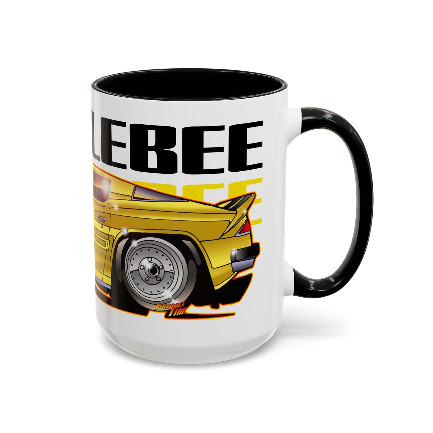 BUMBLEBEE TRANSFORMERS 1977 Camaro Fireball Art Coffee Mug - 2 Sizes