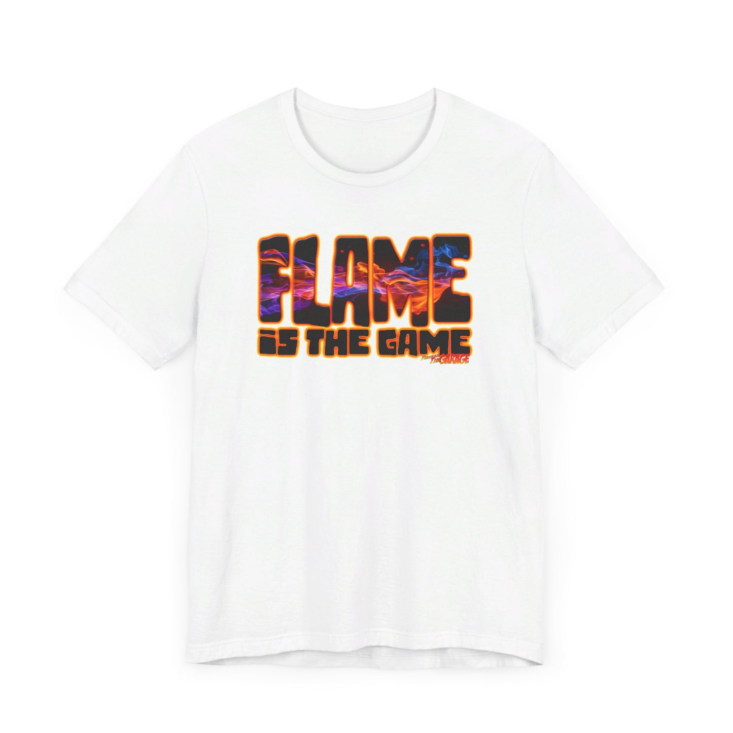 FLAME IS THE GAME Fireball Tim Garage Official Short Sleeve Tee 13 Colors