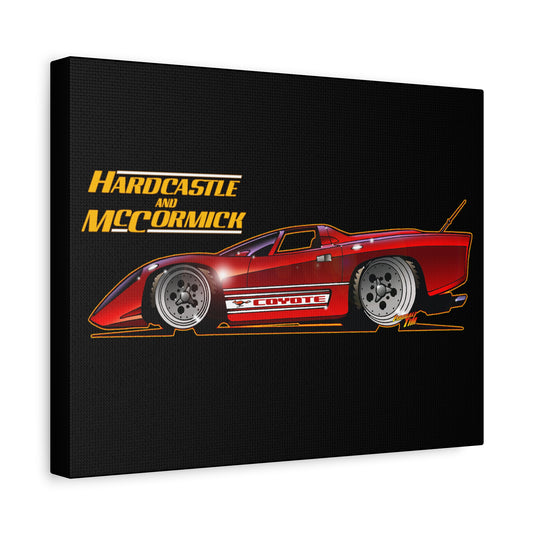 HARDCASTLE & McCORMICK Coyote GT Canvas Art Wall Print