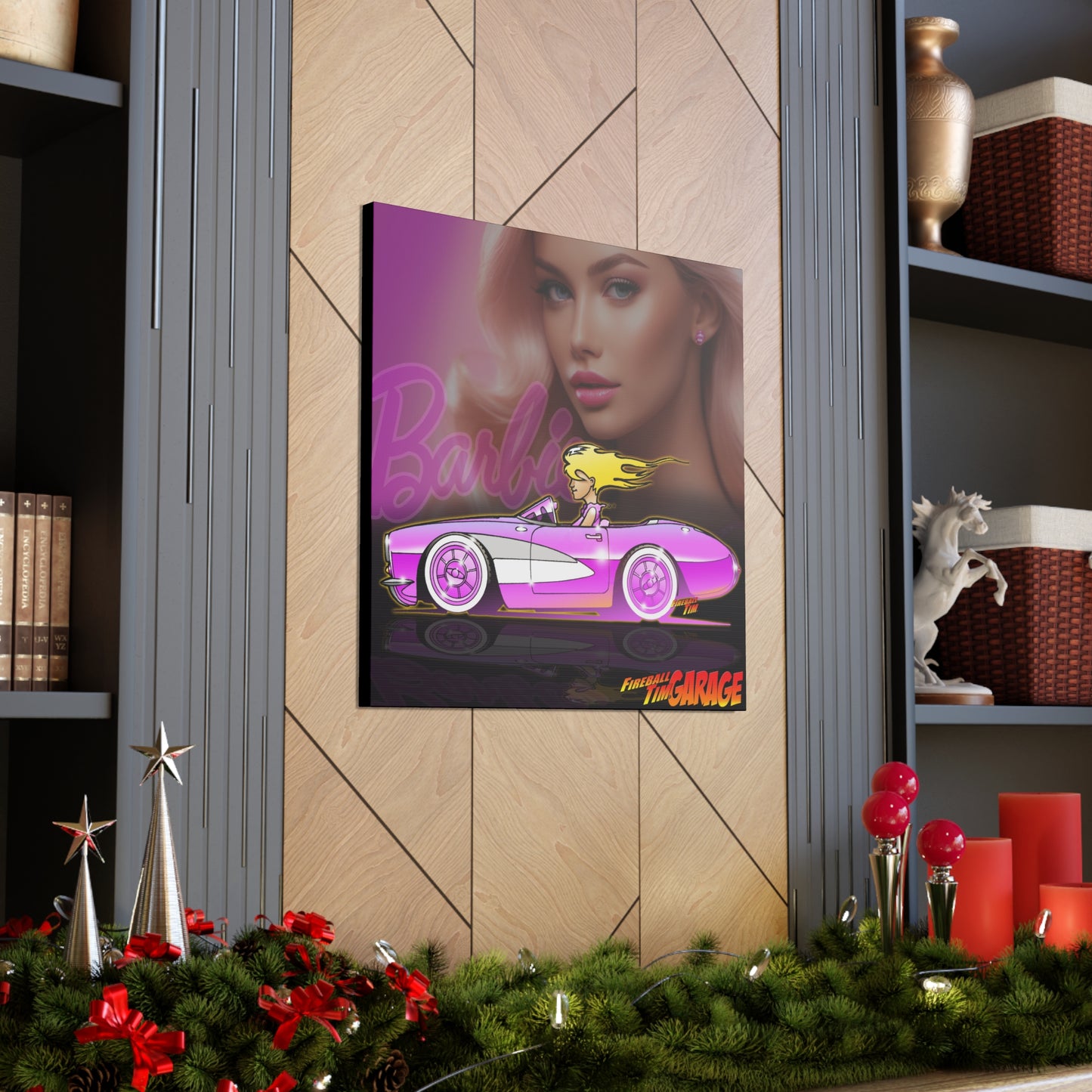 BARBIE CORVETTE Concept Art MASTERPRINT 3 Sizes