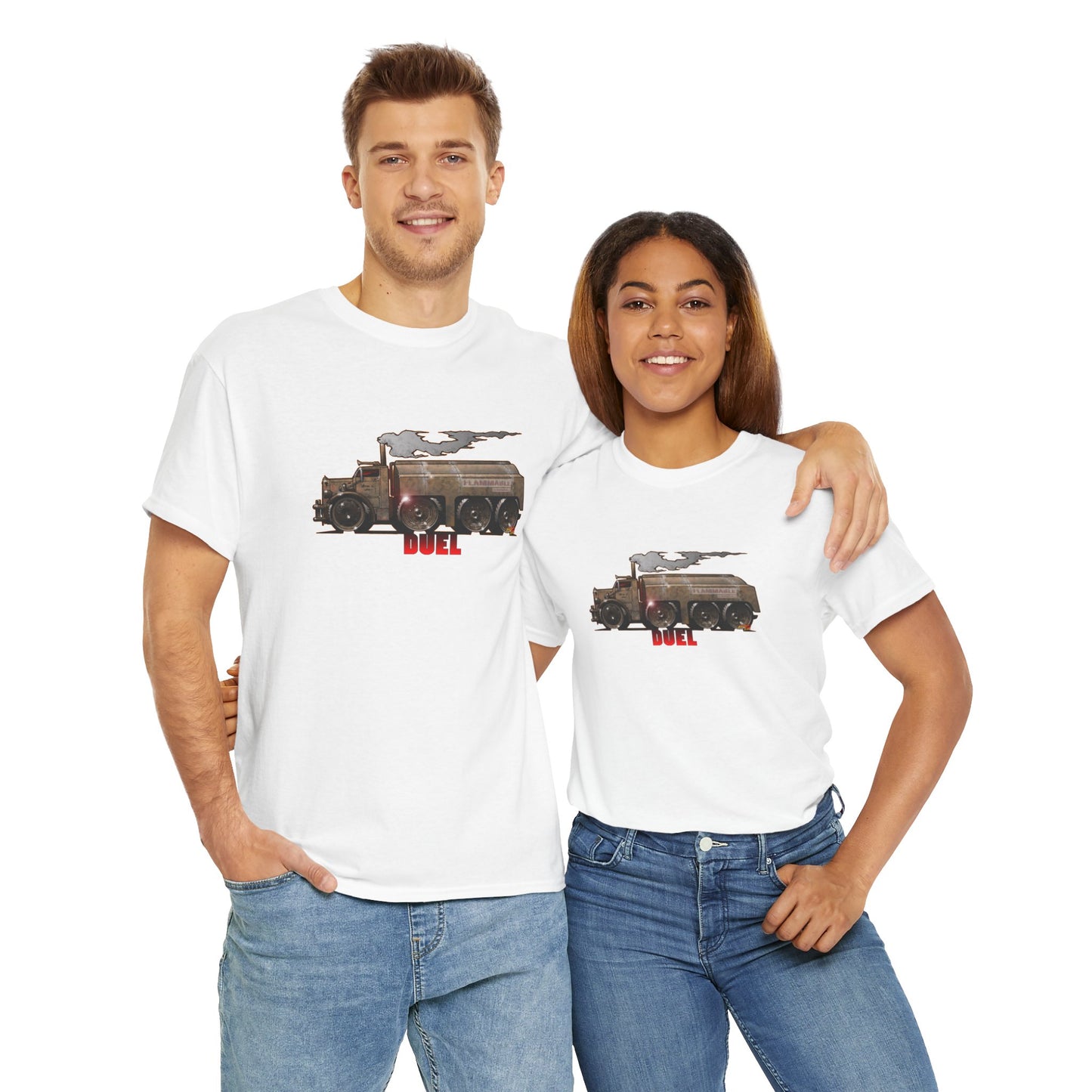 DUEL Movie Truck Concept Art Heavy Cotton Tee 13 Colors