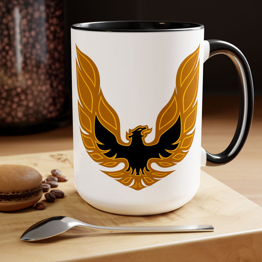 SMOKEY AND THE BANDIT Pontiac Trans Am Screaming Chicken Coffee Mug 15oz-Mug-Fireball Tim Garage