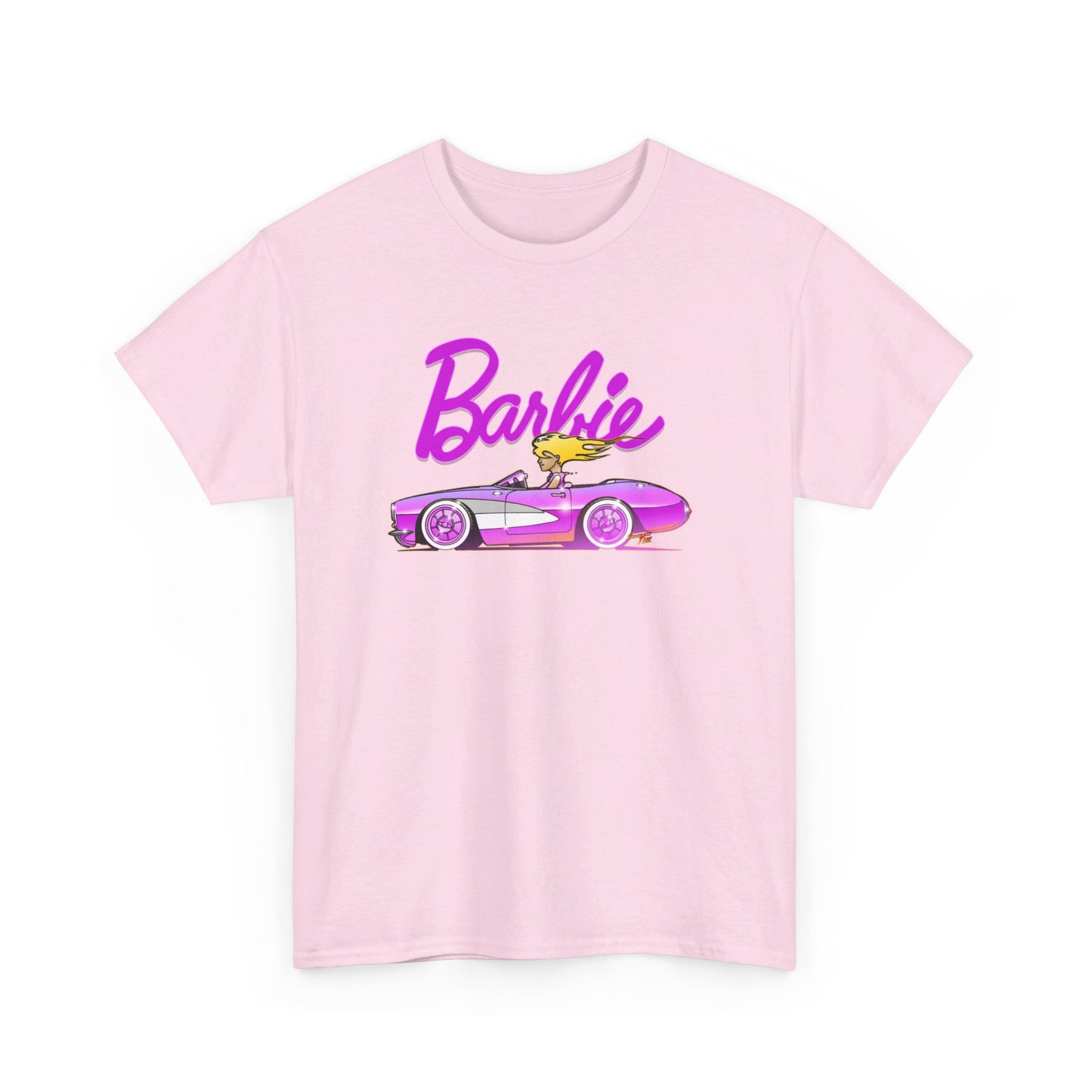 BARBIE CORVETTE Concept Art Cotton Tee 8 Colors