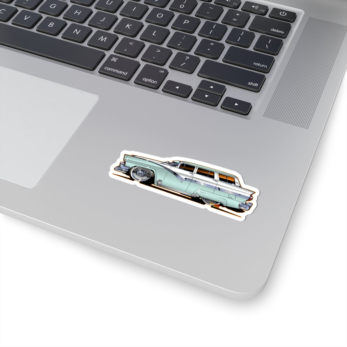 FORD FAIRLANE 1956 COUNTRY WAGON Kiss-Cut Sticker - 4 Sizes