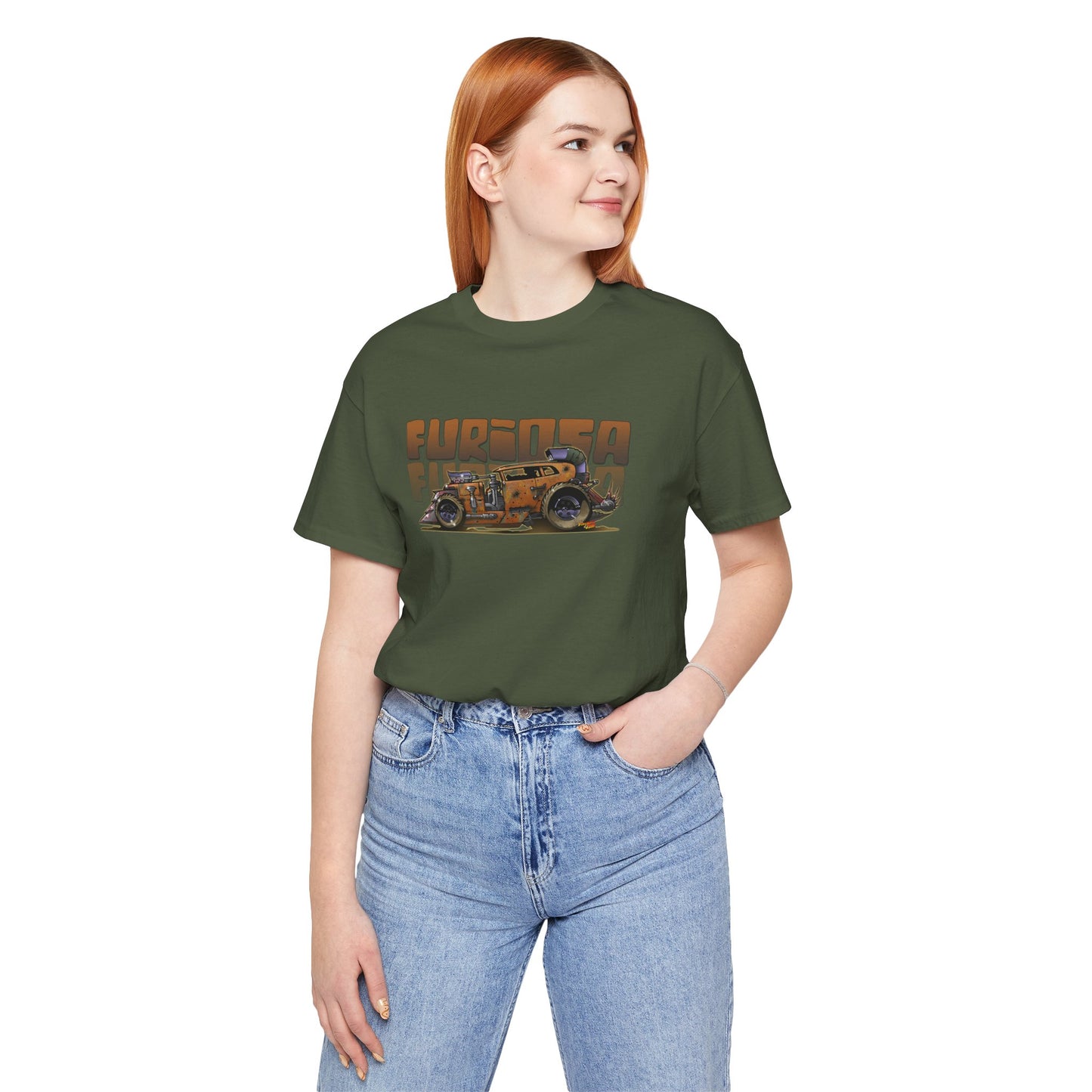 FURIOSA Mad Max Movie Hot Rod Short Sleeve Tee Shirt - 12 Colors