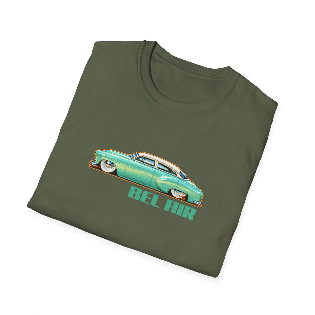 CHEVROLET BEL AIR 1953 Collectible Fireball Art Collectible Fireball Art TeeShirt