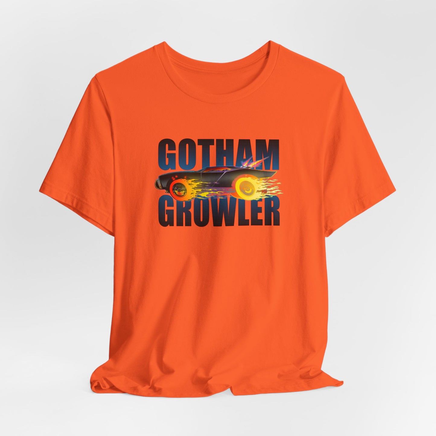 BATMOBILE 2021 Robert Pattinson GOTHAM GROWLER Concept Art Short Sleeve Tee